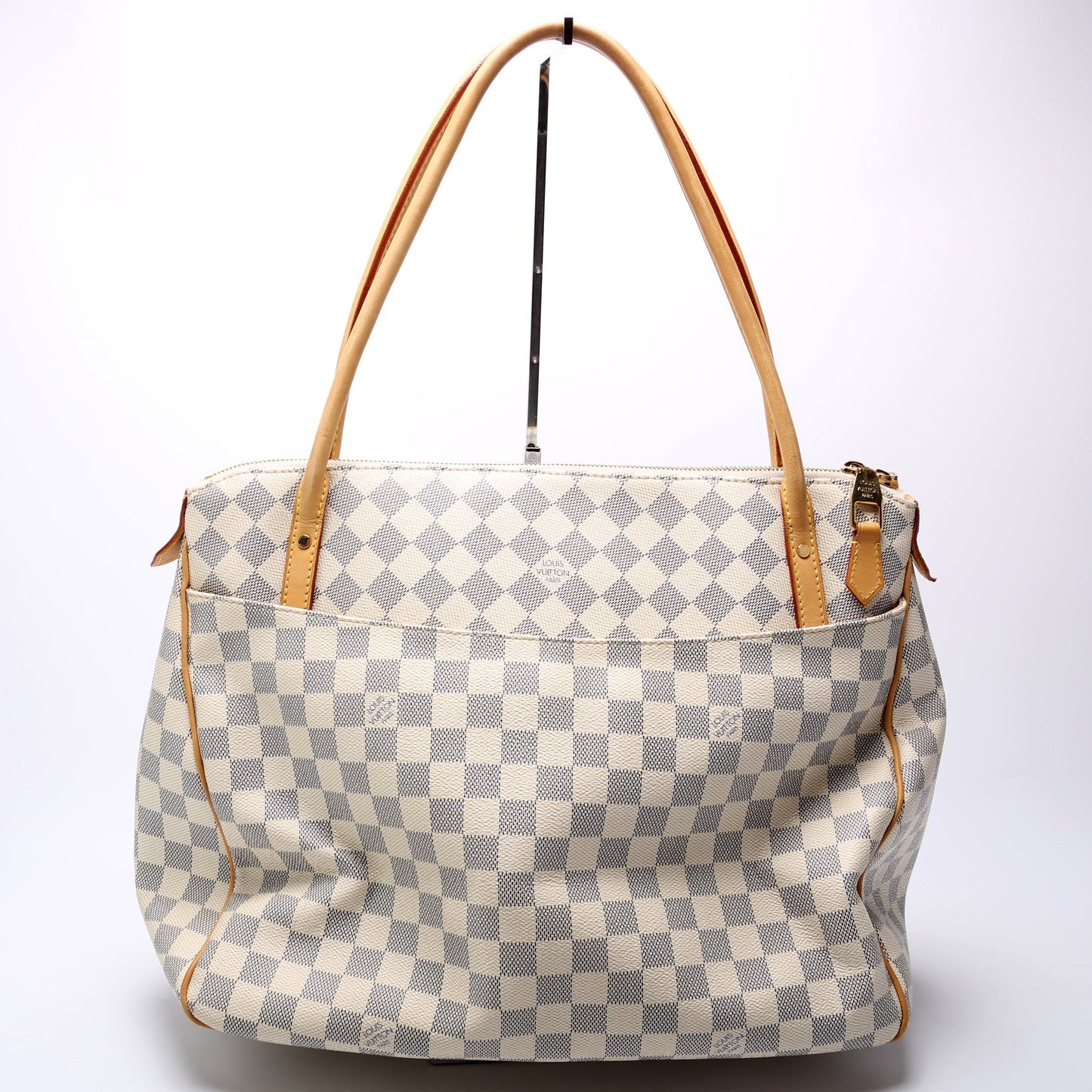 Louis Vuitton Figheri GM Azur Damier Handbag
