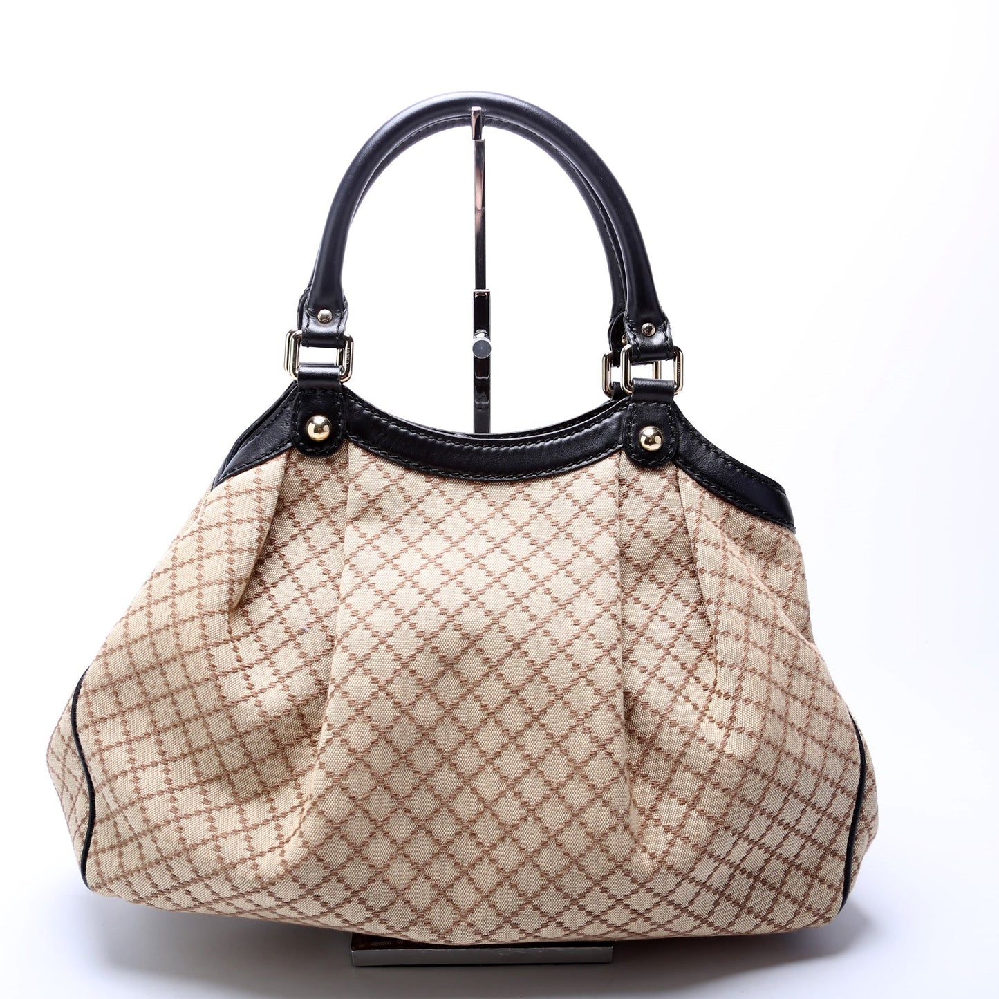 Gucci Sukey Diamante Canvas Medium Travel Bag