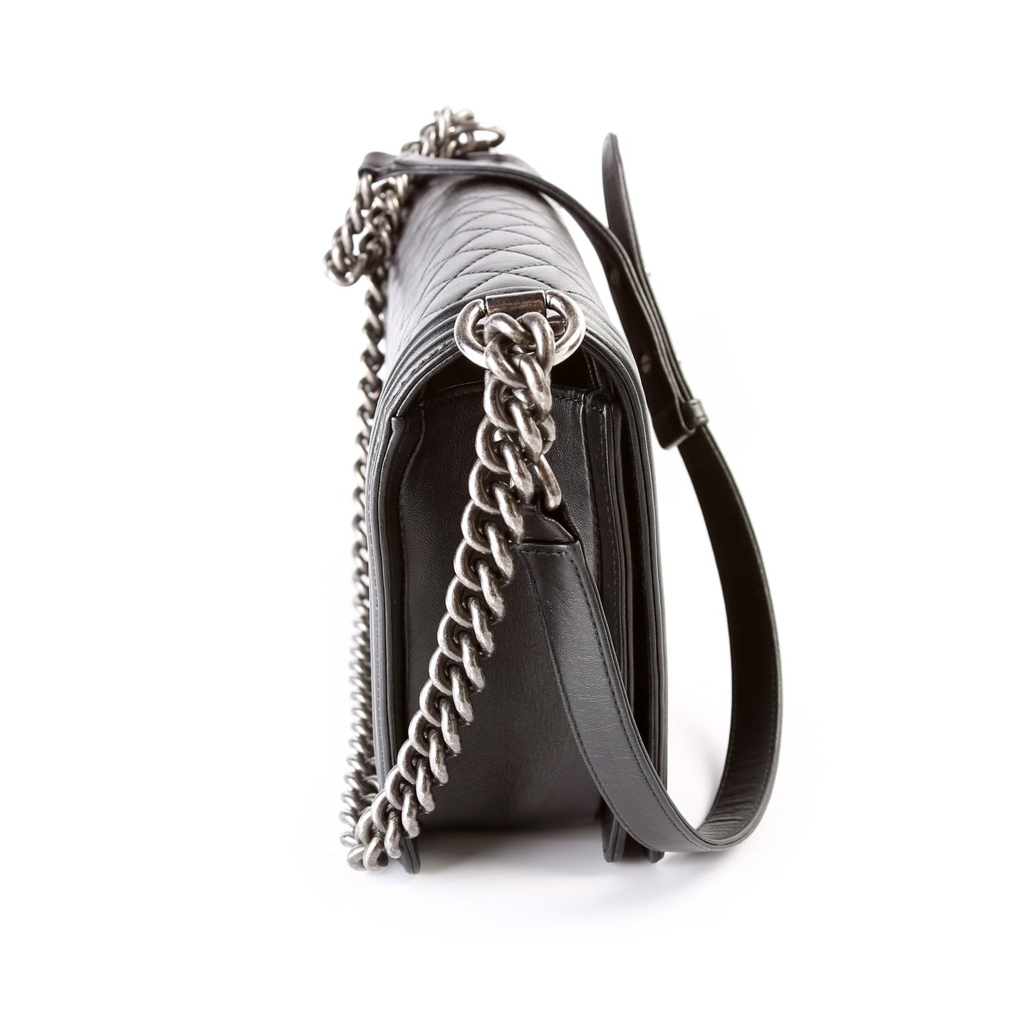 Chanel Boy Flap New Lambskin 25-28M Handbag 28M 1