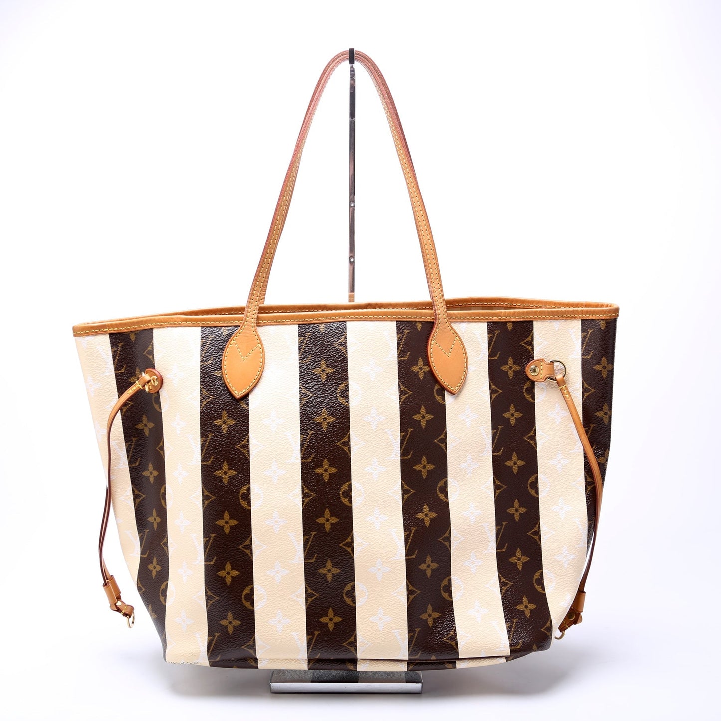 Louis Vuitton Neverfull MM Rayures Tote Bag Rayures 2
