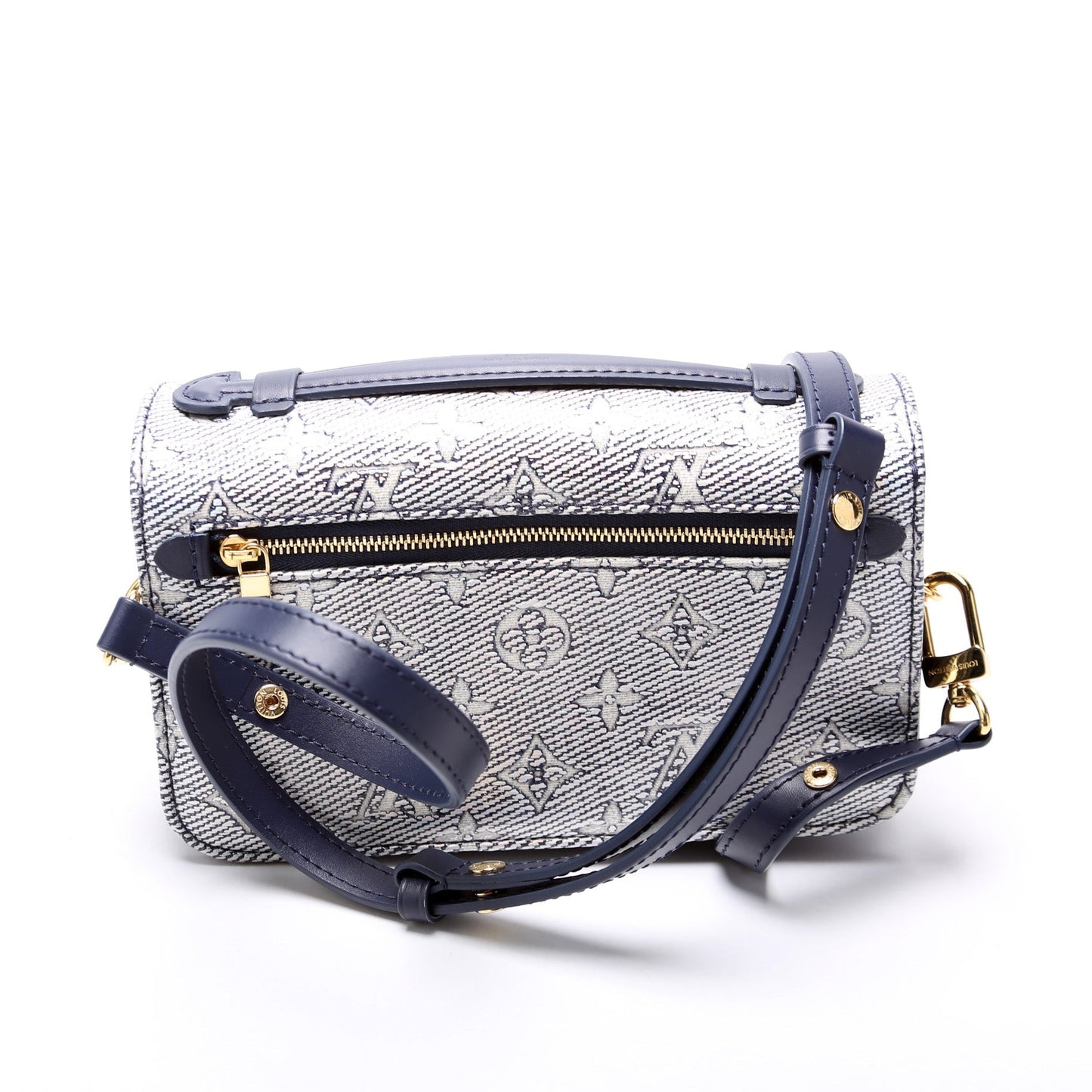 Louis Vuitton Pochette Metis East West Monoglam Clutch Bag