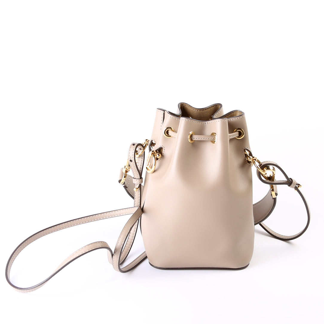 Fendi Mon Tresor Ff Bag Leather Mini Bucket Bucket Bag Leather Ff 2