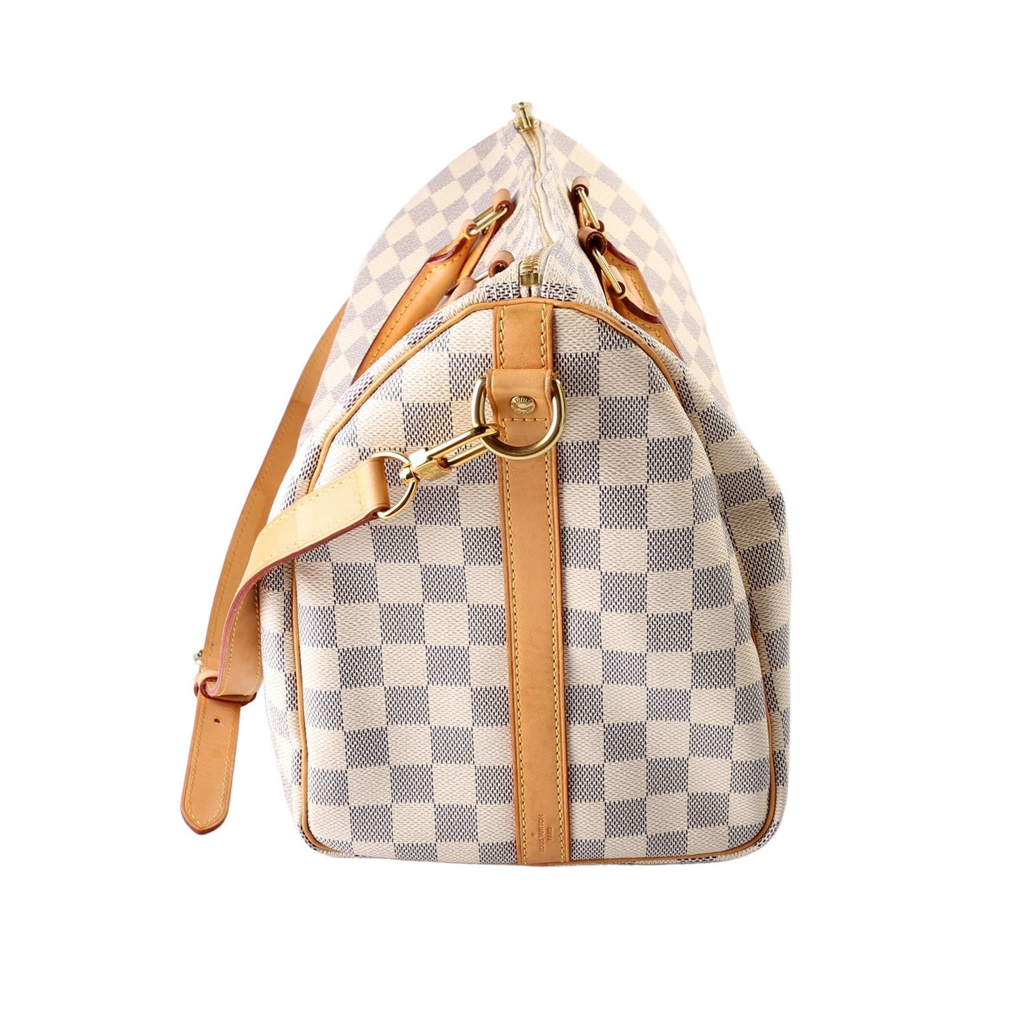 Louis Vuitton Speedy 35 Bandouliere Azur Damier Handbag Azur 2