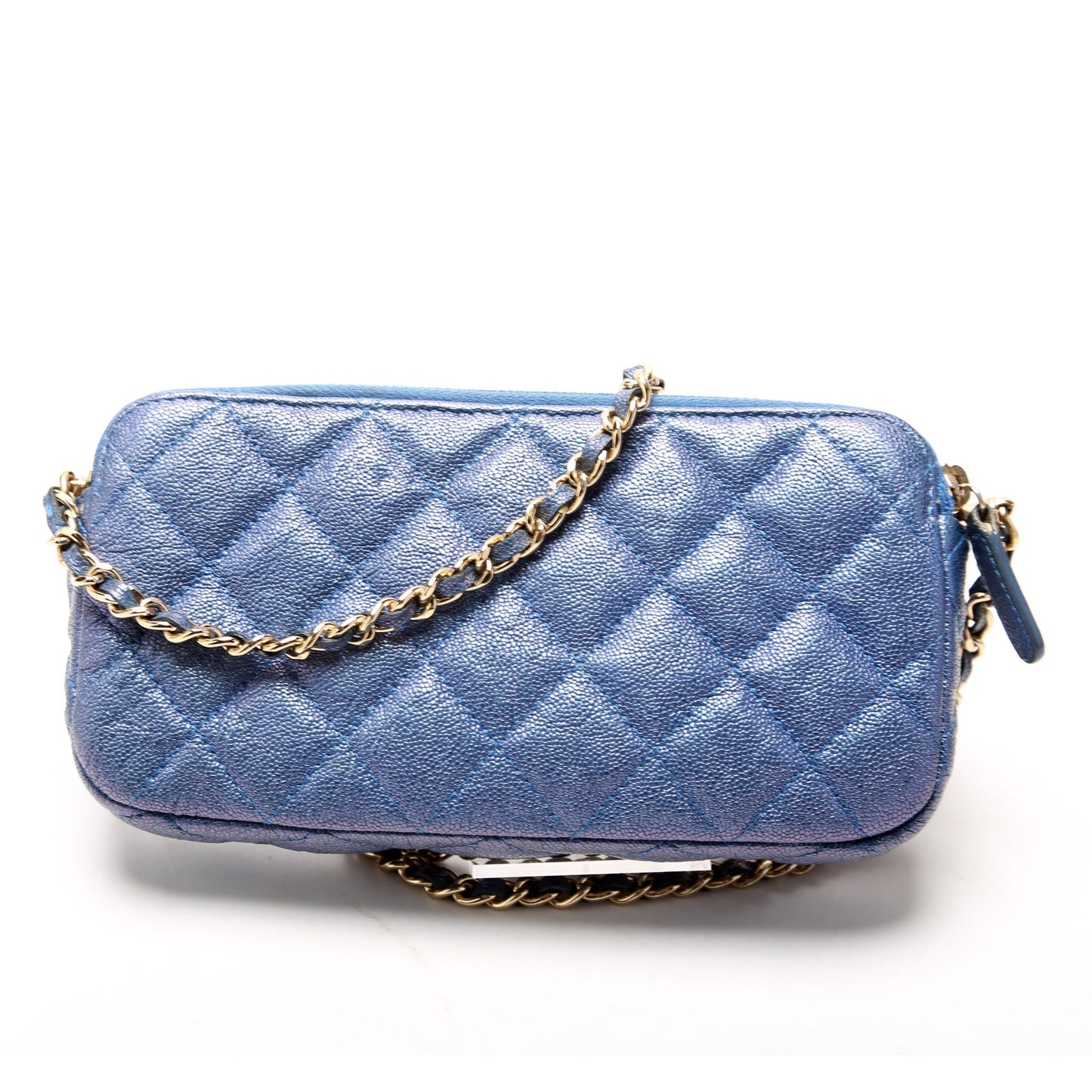 Chanel WOC Double Zip 27M Clutch Bag