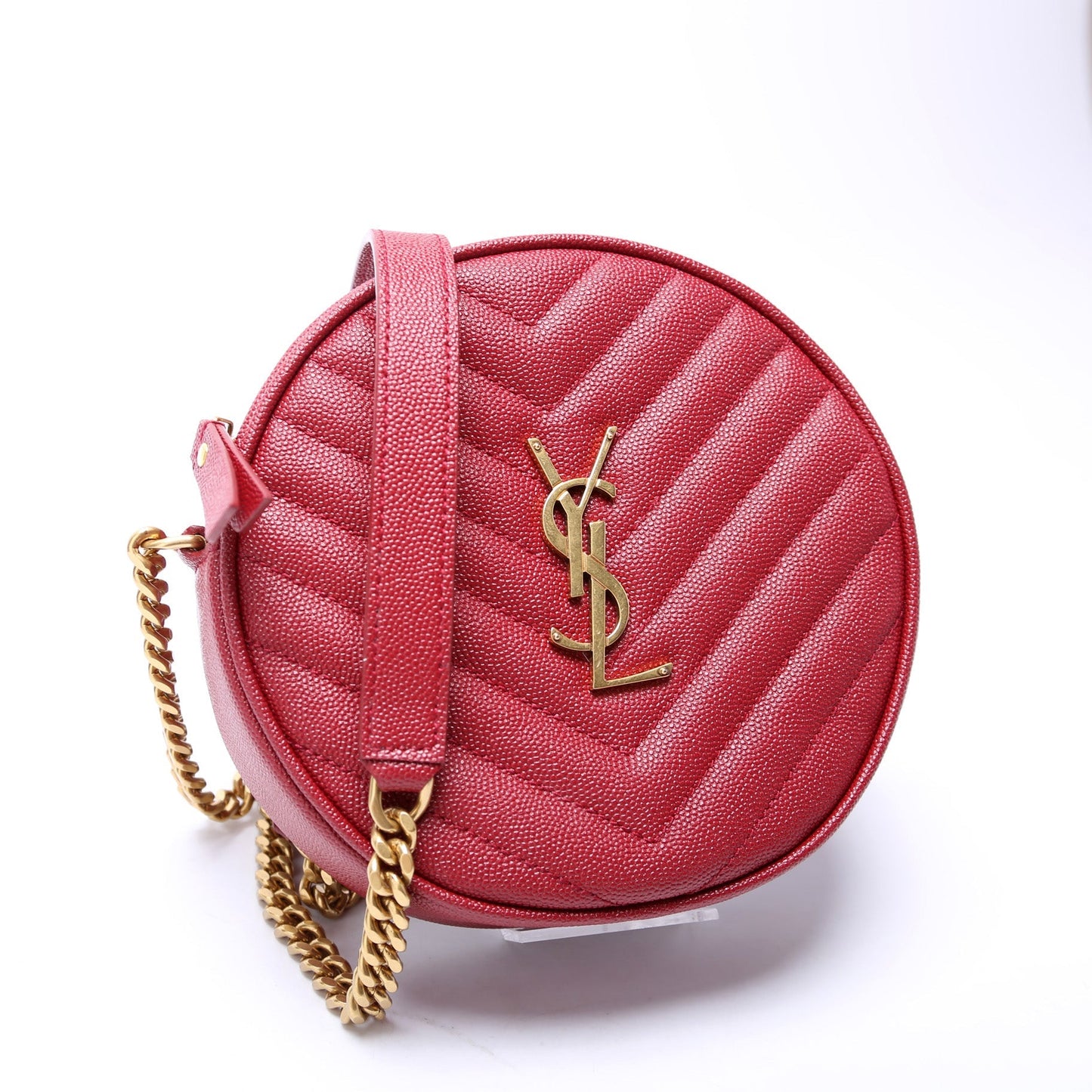 YSL Saint Laurent Saint Laurent Grain De Round Camera Bag Crossbody Bag