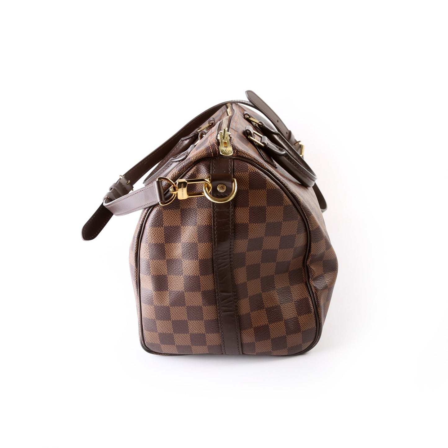 Louis Vuitton Speedy 35 Bandouliere Ebene Damier Handbag Ebene 8