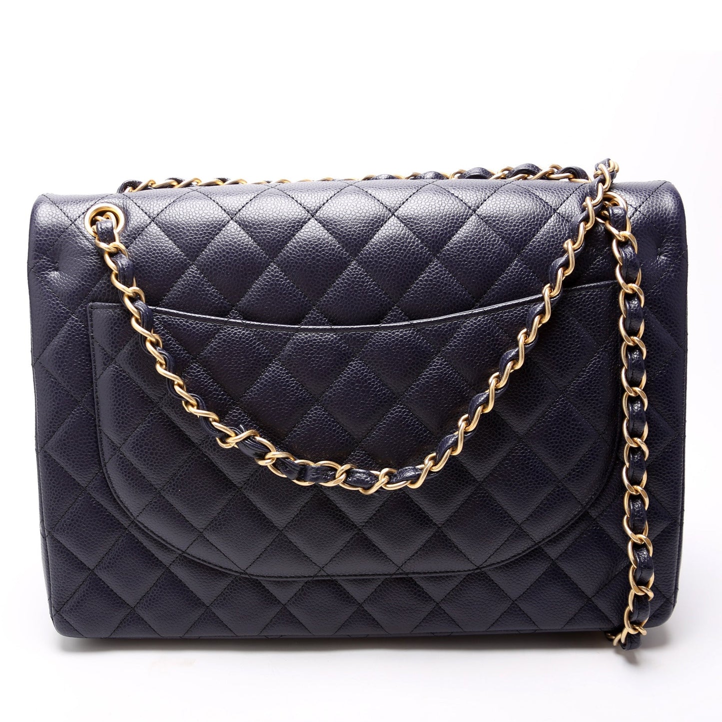 Chanel Classic Flap Maxi Caviar 21-24M Handbag