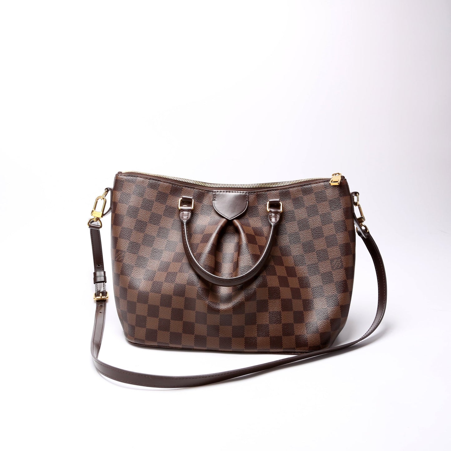 Louis Vuitton Siena Ebene MM Damier Handbag Ebene 7