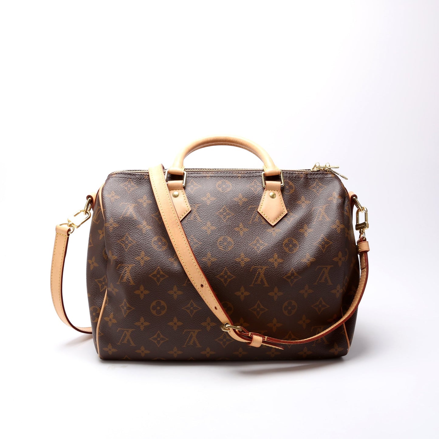 Louis Vuitton Speedy 30 Bandouliere Monogram Handbag Monogram 34