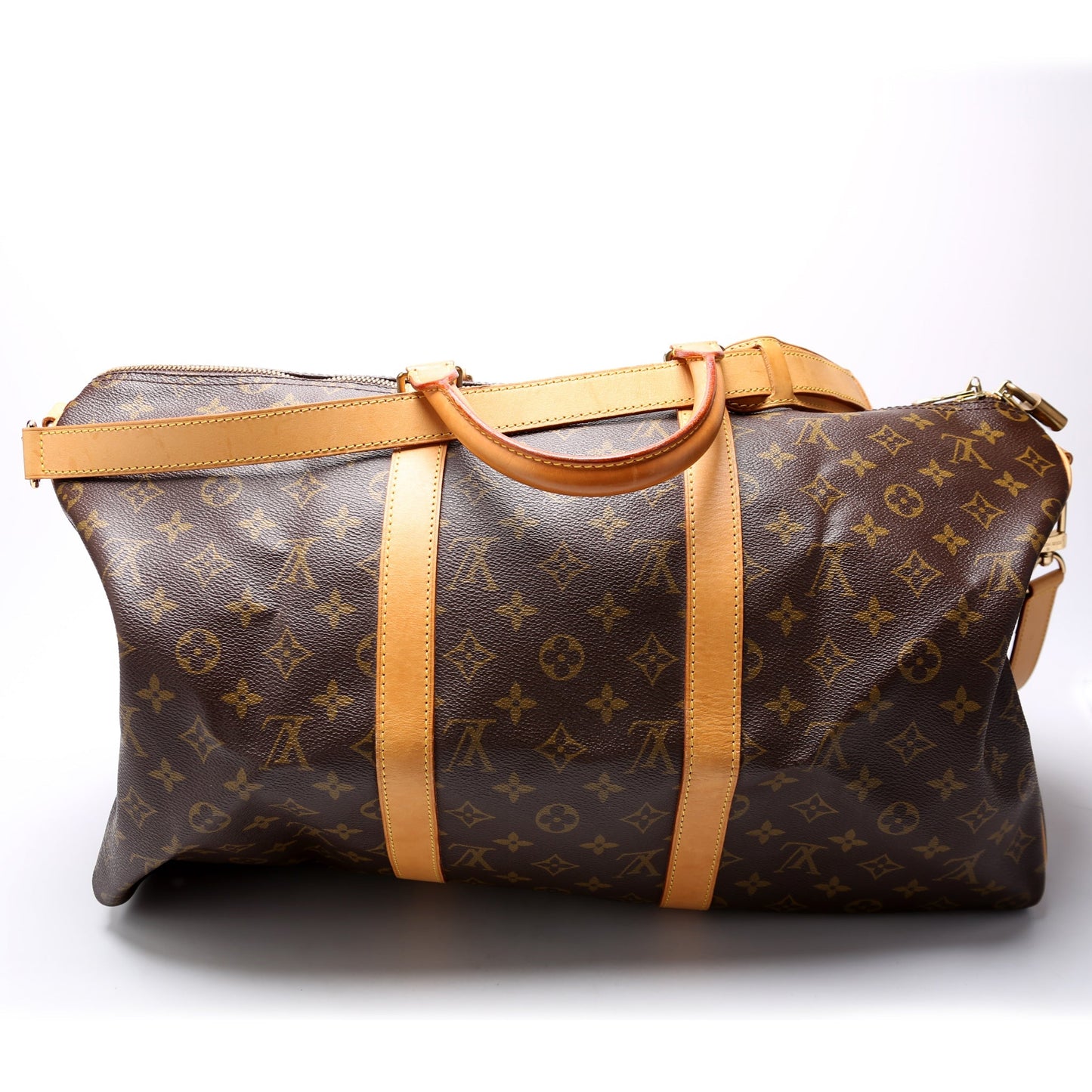 Louis Vuitton Keepall 50 Bandouliere Monogram Travel Bag Bandouliere 3