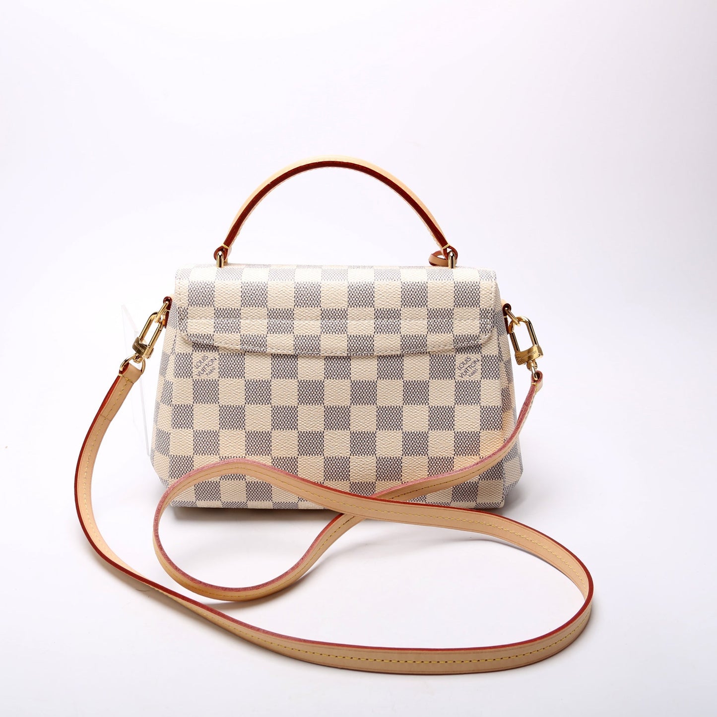 Louis Vuitton Croisette Azur Damier Handbag Azur 12