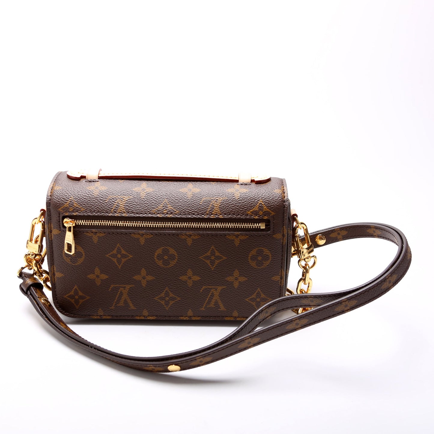 Louis Vuitton Pochette Metis East West Monogram Clutch Bag Monogram 1