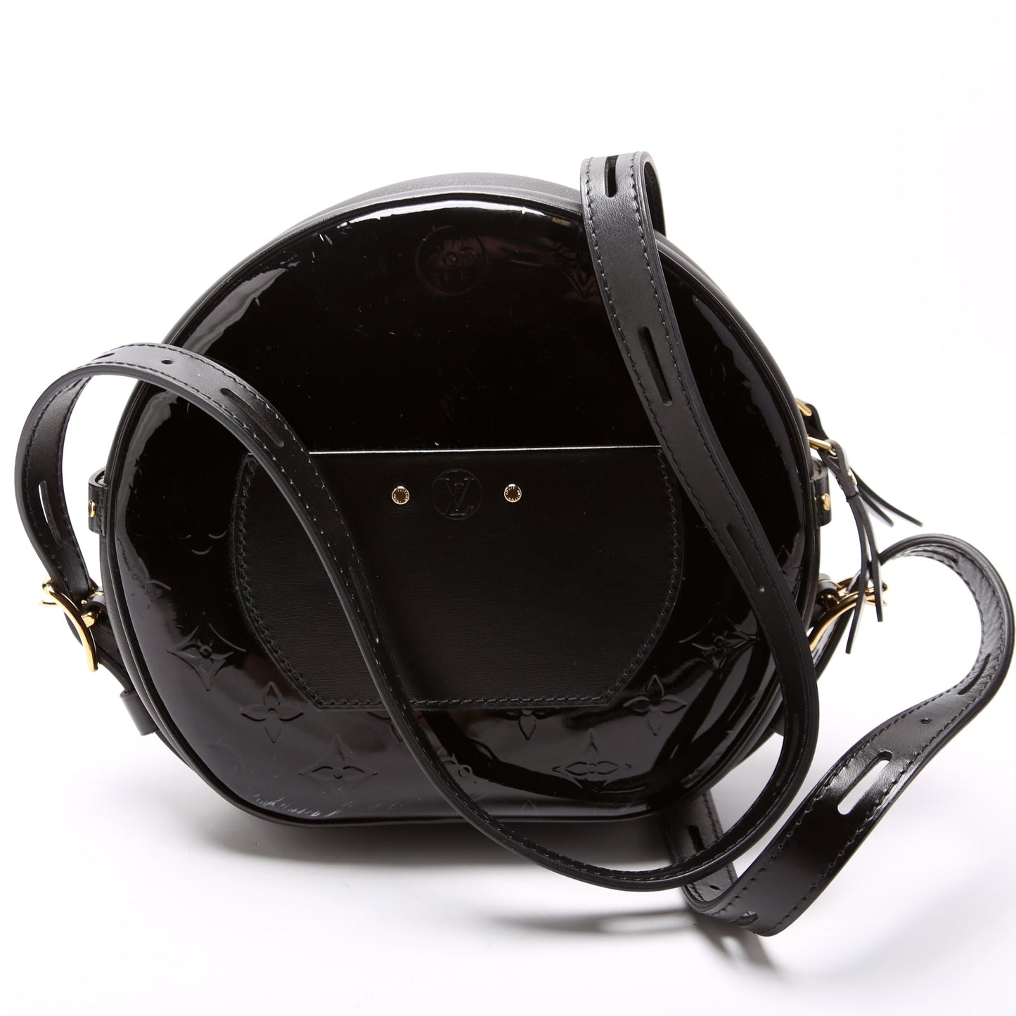 Louis Vuitton Boite Chapeau Souple MM Vernis Handbag