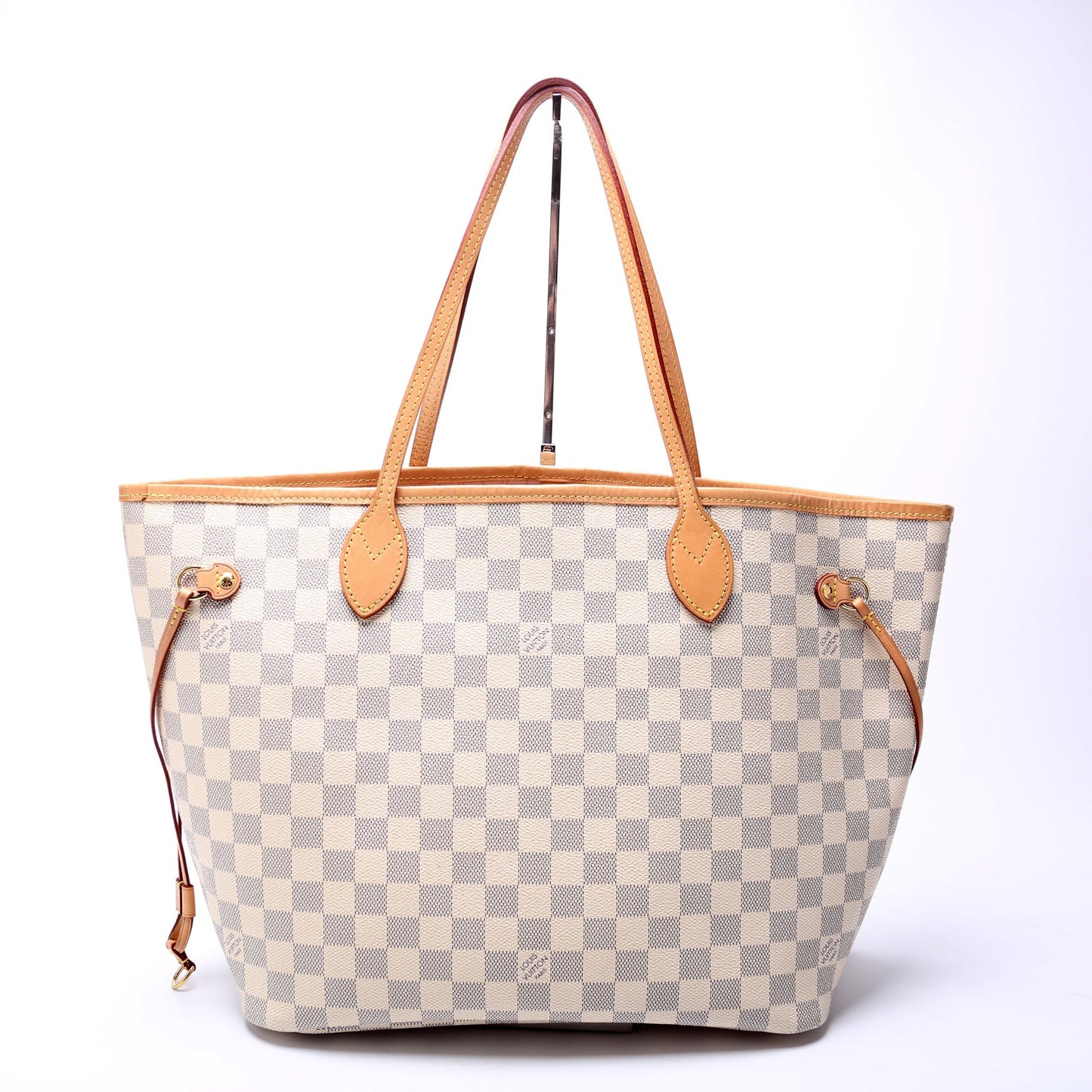 Louis Vuitton Neverfull W MM Azur Damier Wallet Case Azur 17