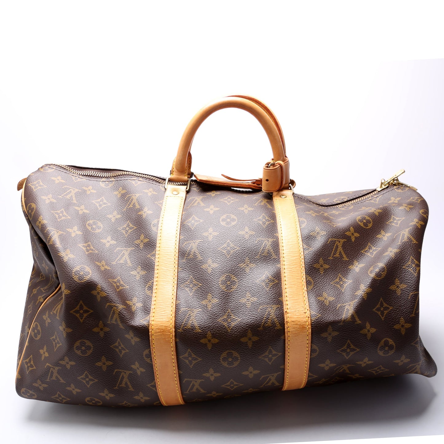 Louis Vuitton Keepall 50 Monogram Travel Bag Monogram 15