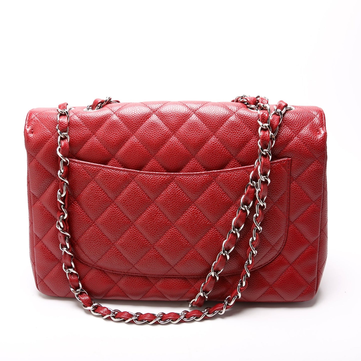 Chanel Classic Flap Jumbo Caviar 10-13M Handbag 13M 1