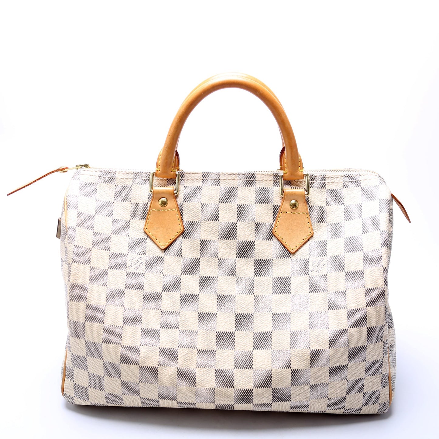 Louis Vuitton Speedy 30 Azur Damier Handbag Azur 42