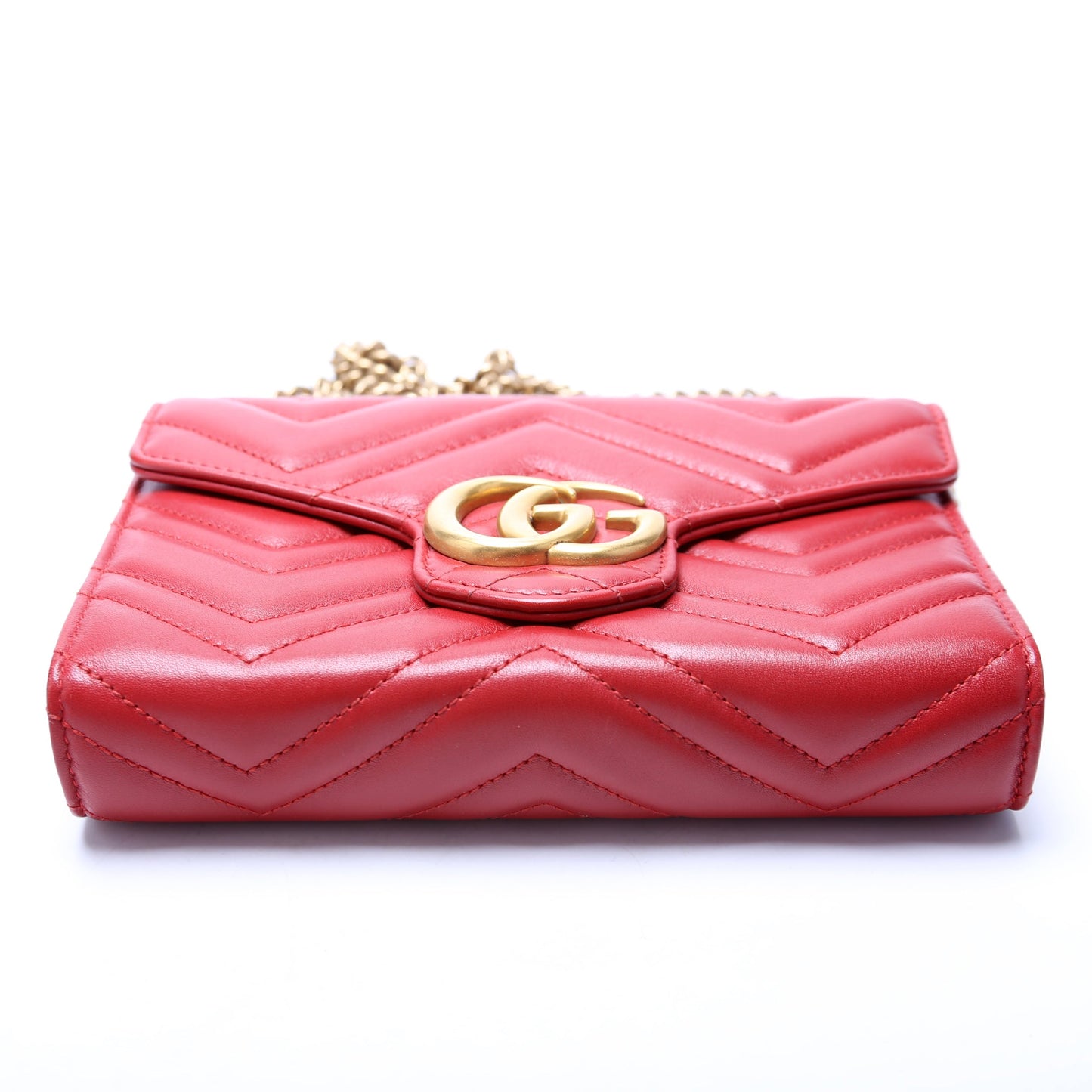 Gucci Marmont Chain Wallet Case Wallet 18