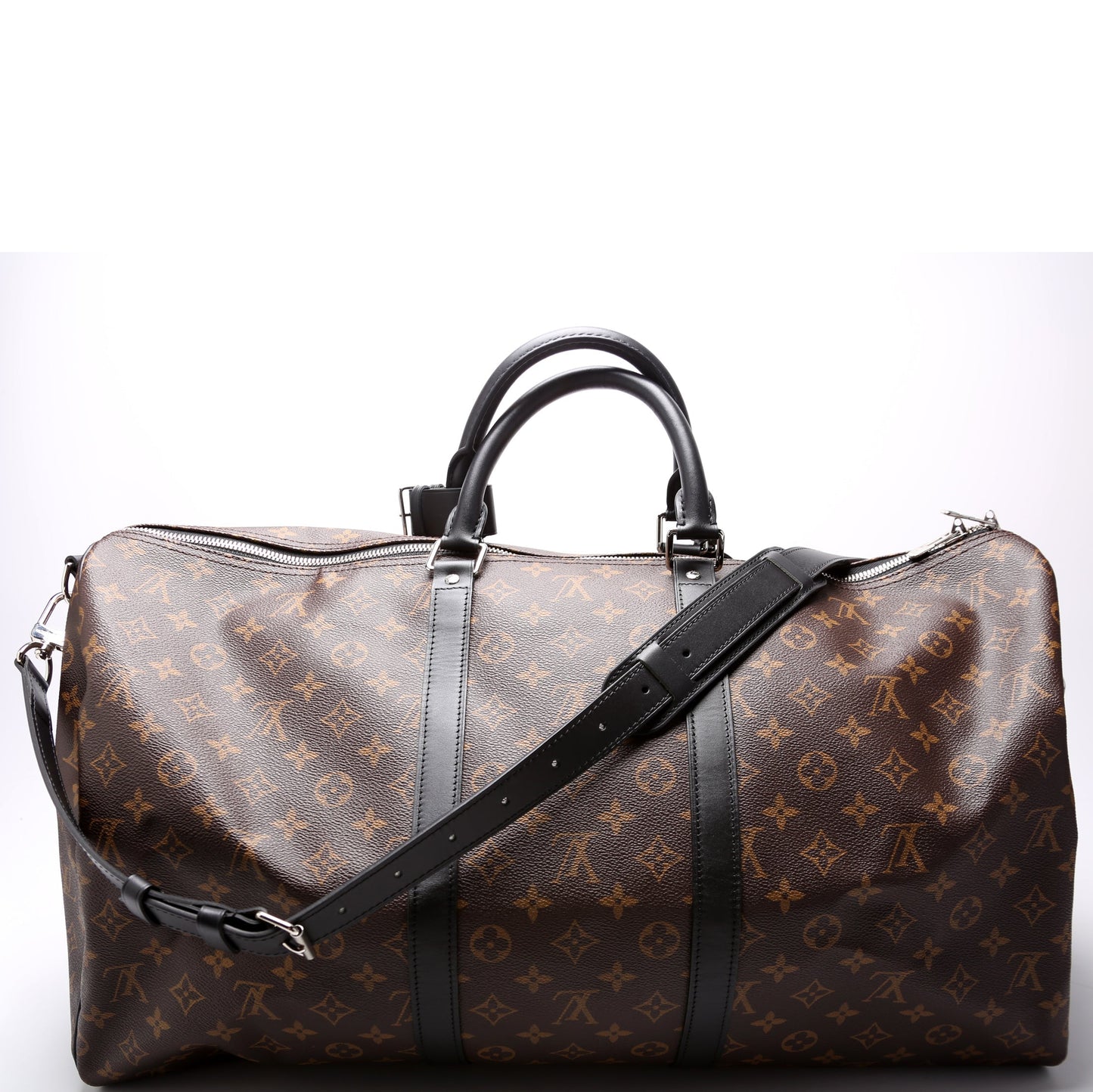 Louis Vuitton Keepall 55 Macassar W Travel Bag