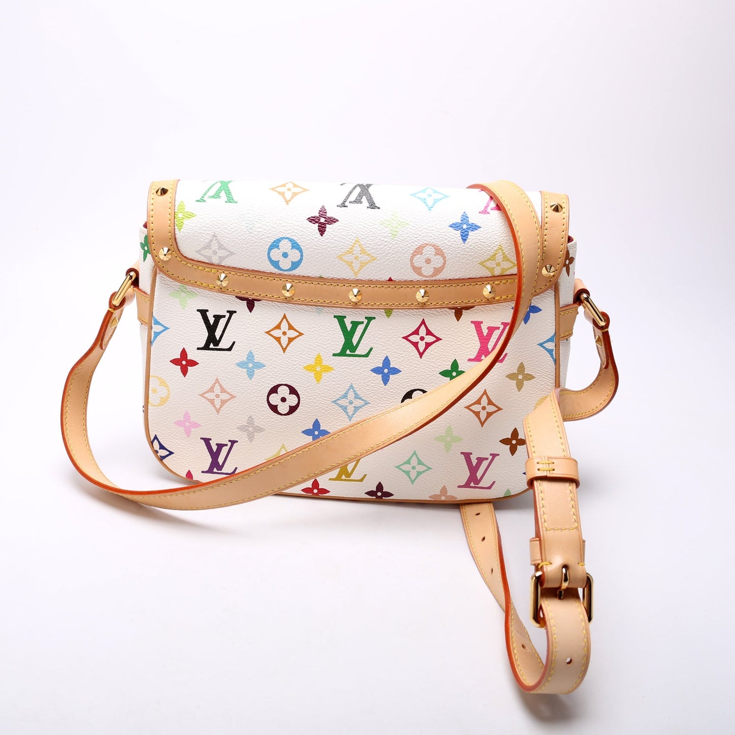 Louis Vuitton Sologne Monogram Multicolor Handbag Multicolor Monogram