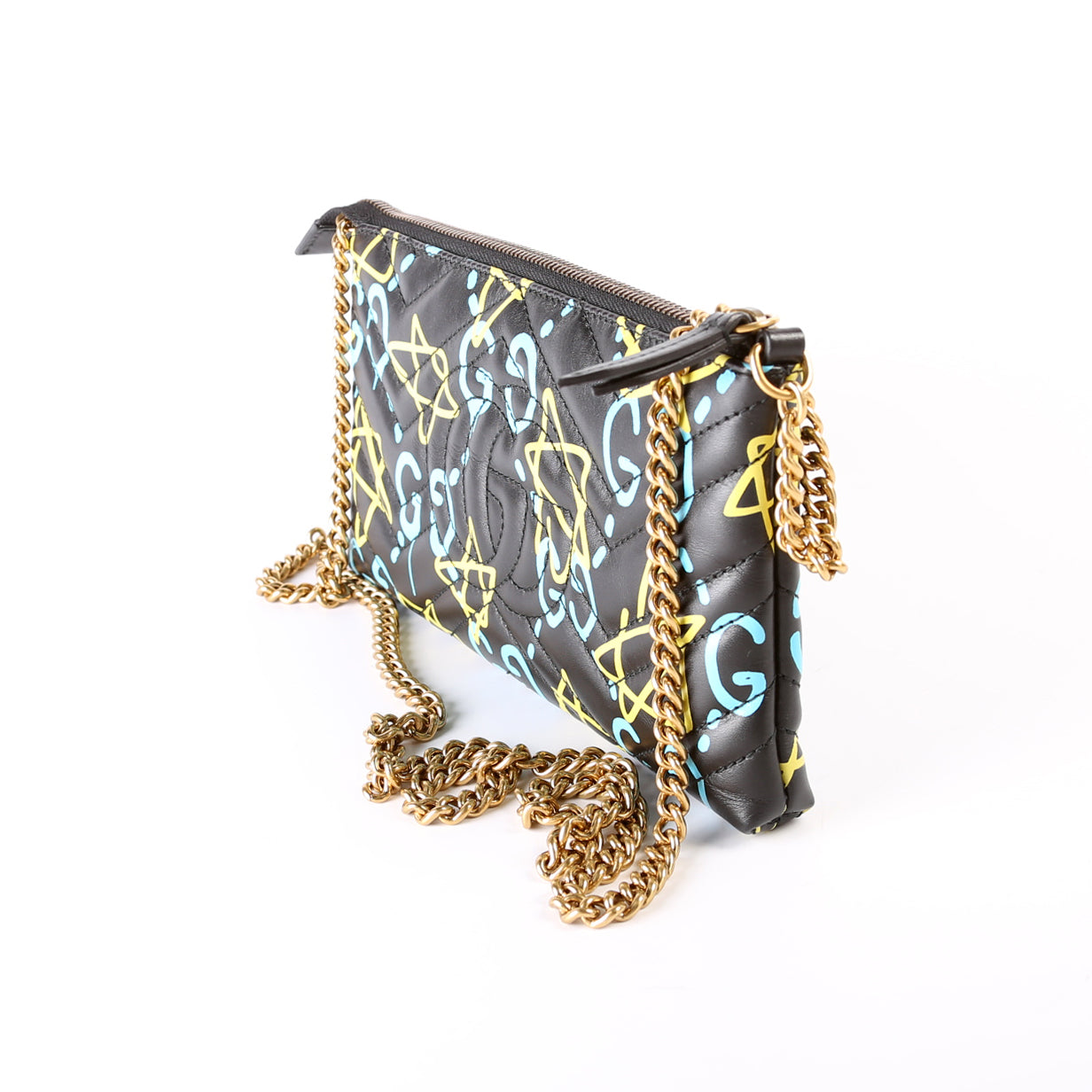 Gucci ghost GG Marmont Mini Chain Travel Bag