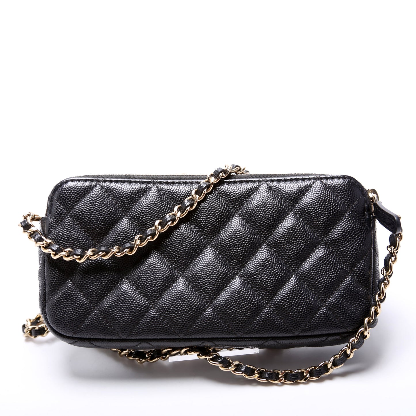 Chanel WOC CC Double Zip Clutch Bag Zip 5