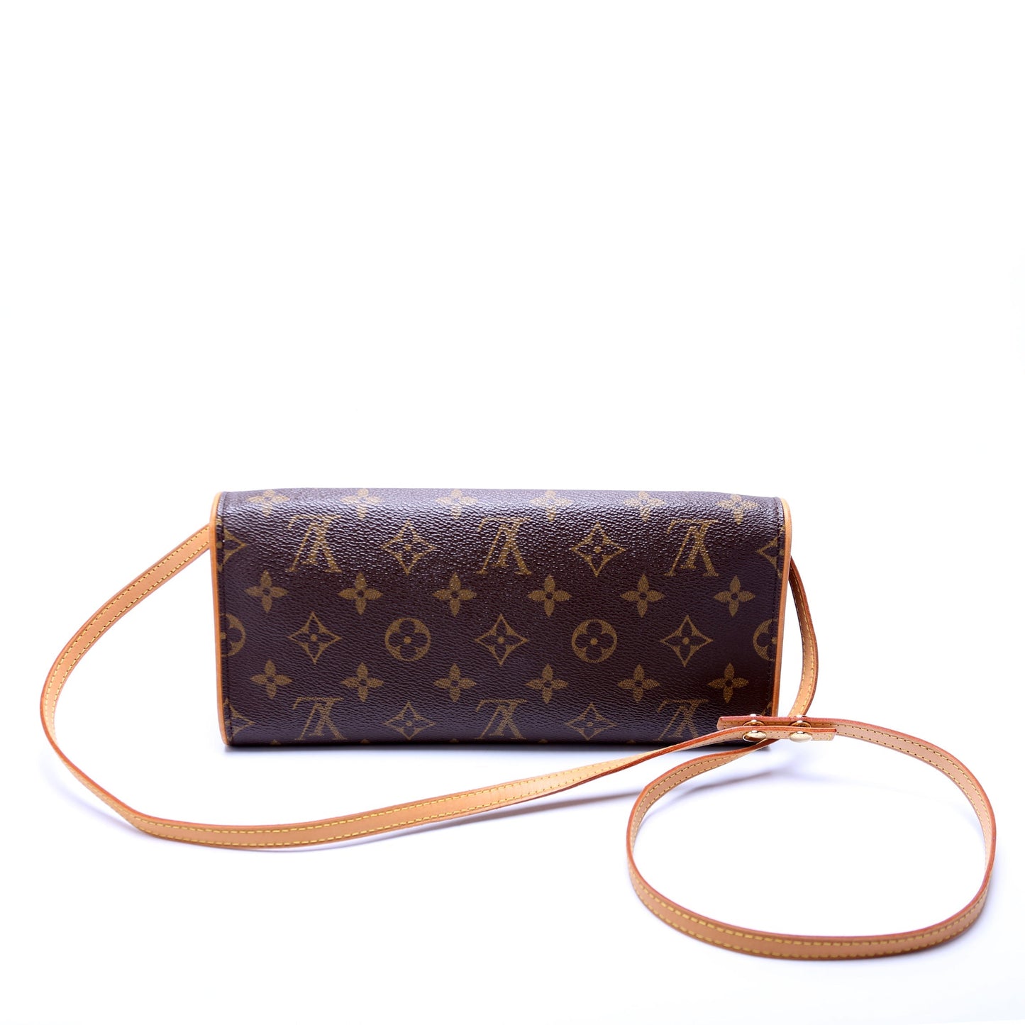 Louis Vuitton Pochette Twin GM Monogram Clutch Bag Monogram 25