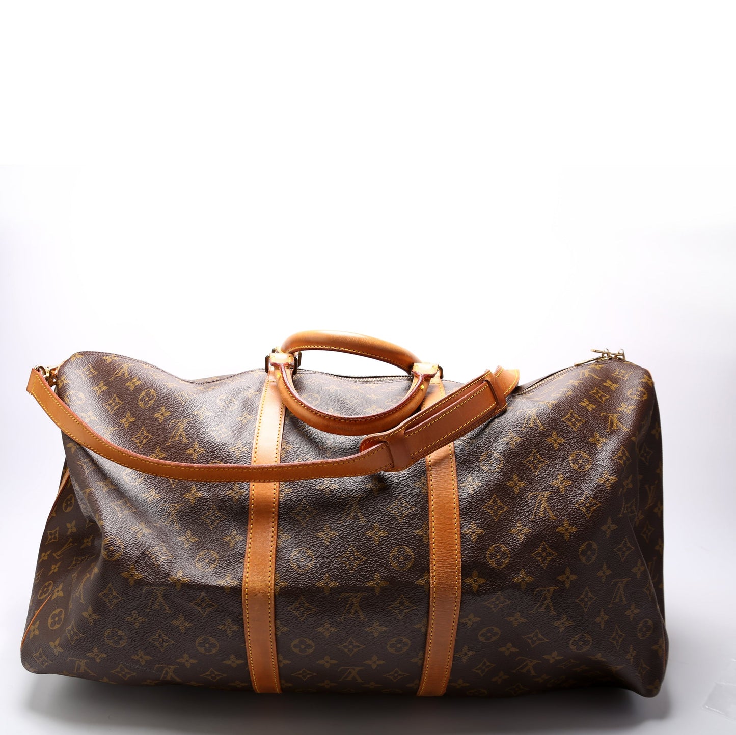 Louis Vuitton Keepall 60 Bandouliere Monogram Travel Bag Monogram 6