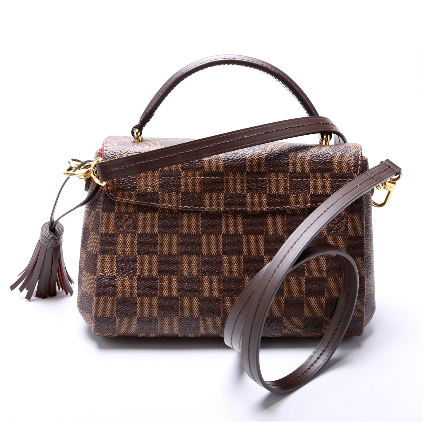 Louis Vuitton Croisette Ebene Damier Handbag Ebene 12