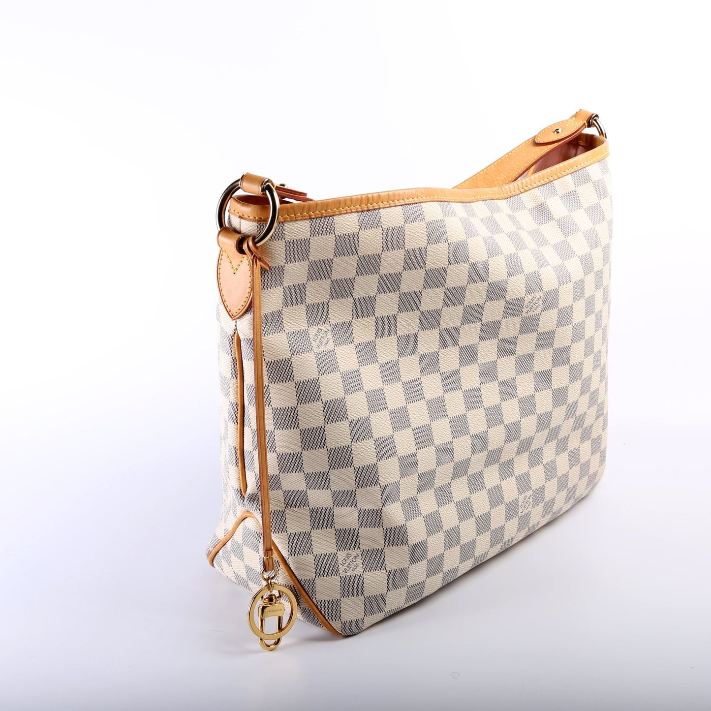 Louis Vuitton Delightful MM Azur Damier Handbag Azur 6