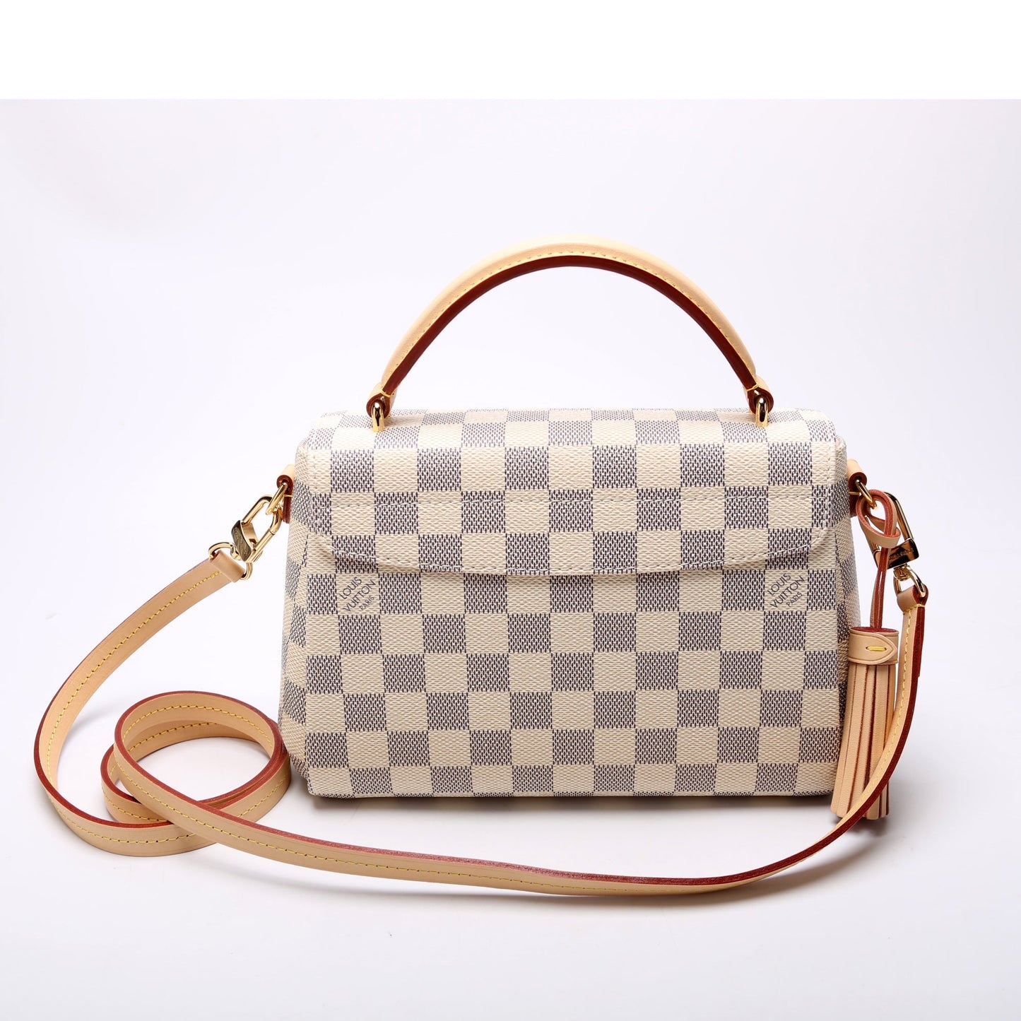 Louis Vuitton Croisette Ebene Damier Handbag Ebene 10