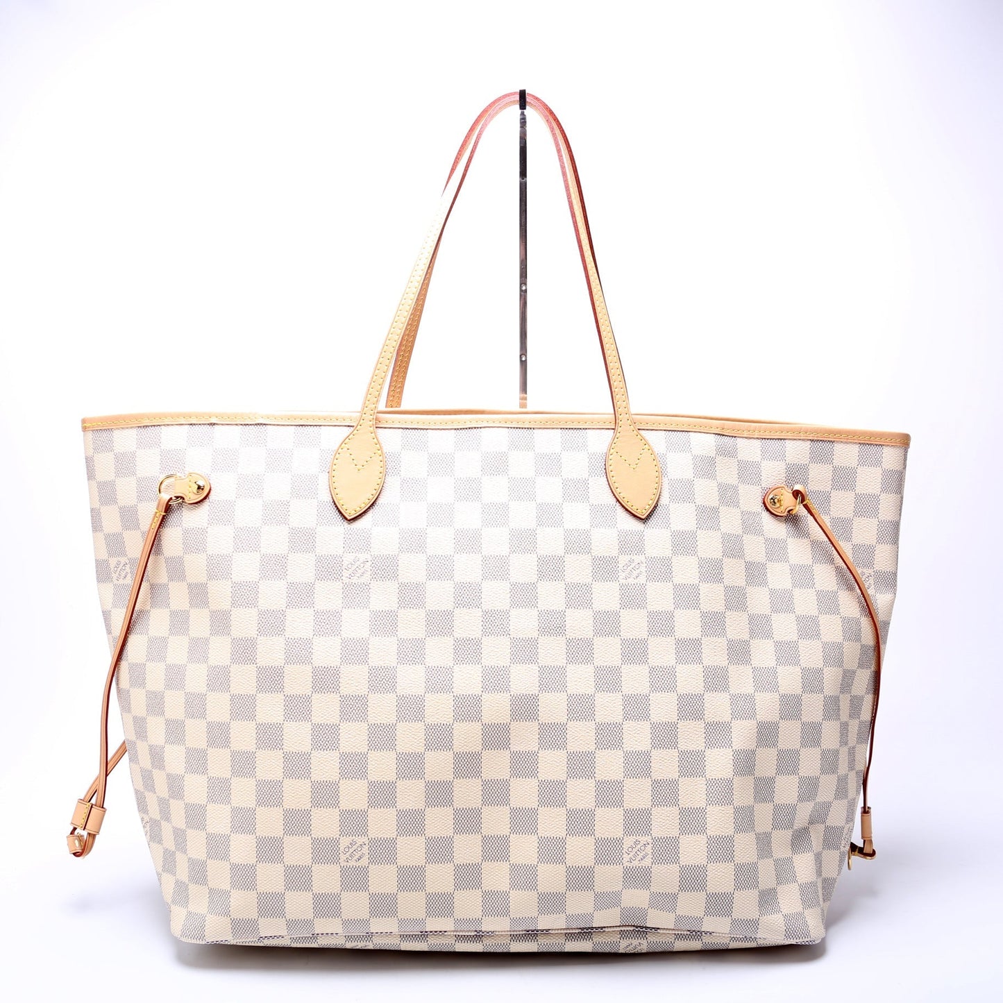 Louis Vuitton Neverfull W GM Azur Damier Wallet Case Azur 4
