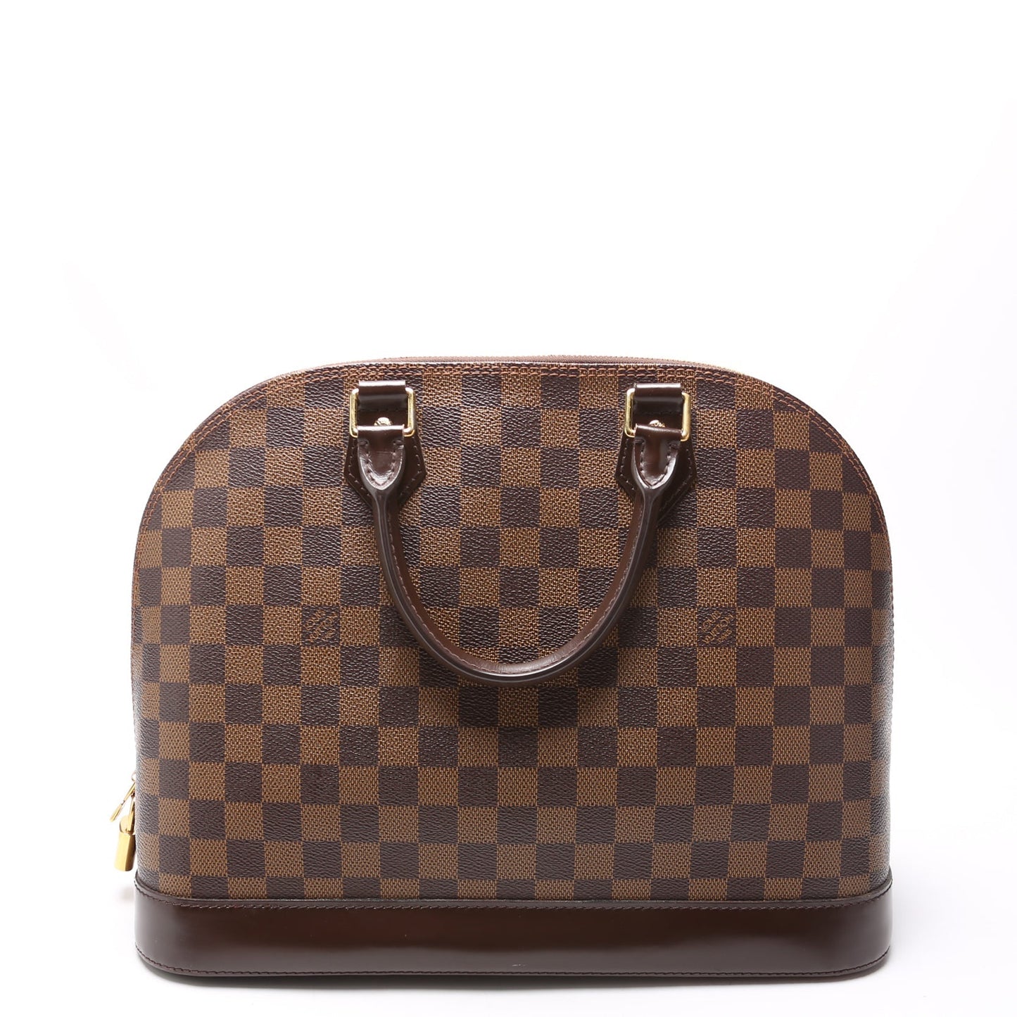 Louis Vuitton Alma MM Ebene Newer Damier Handbag