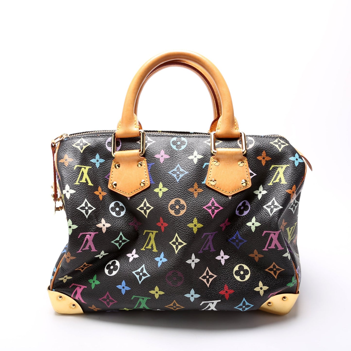 Louis Vuitton Speedy 30 Monogram Multicolor Handbag Monogram 11