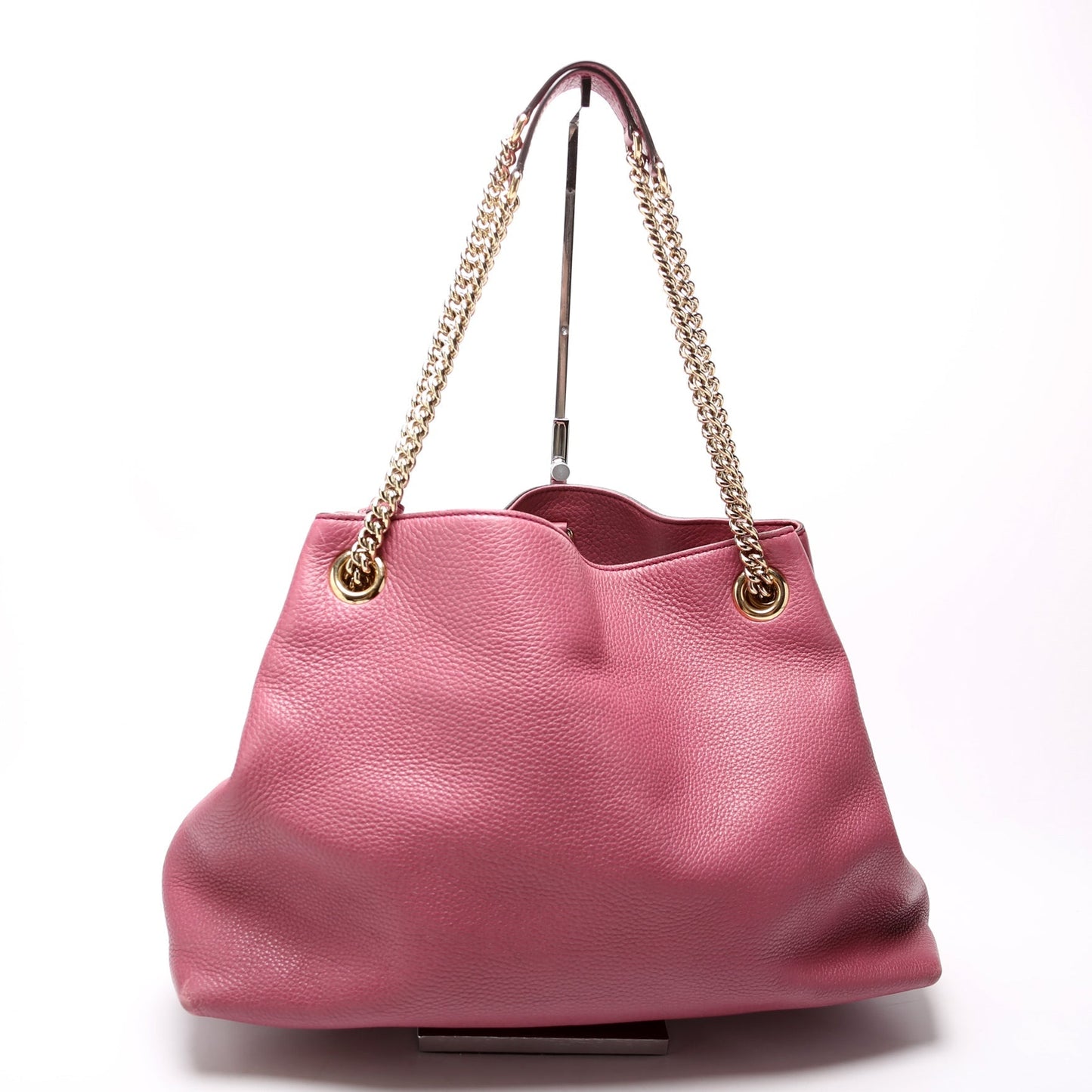 Gucci Soho Mauve Leather Medium Shoulder Bag