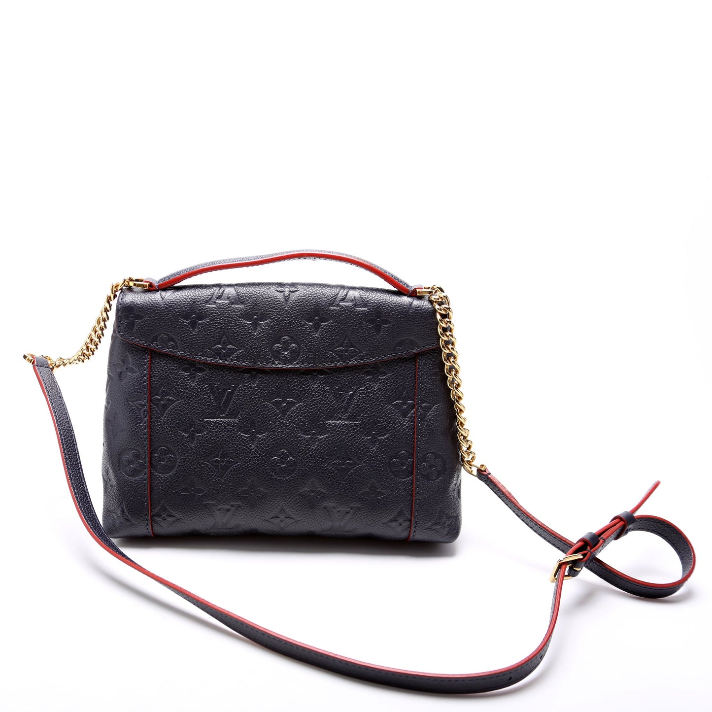 Louis Vuitton Blanche BB Navy Empreinte Handbag