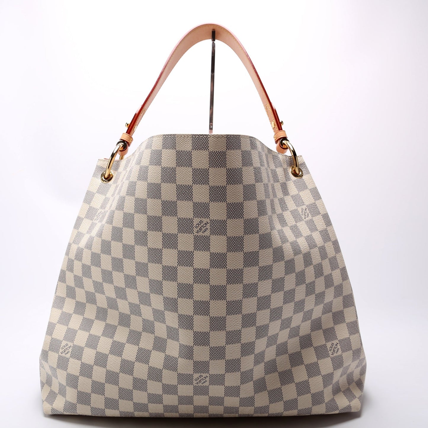 Louis Vuitton Graceful MM Azur Damier Handbag Azur 4