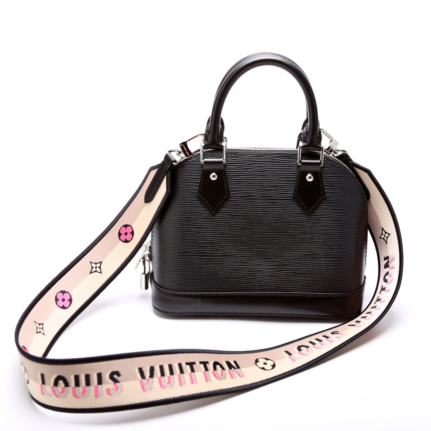 Louis Vuitton Alma BB Epi Black Handbag
