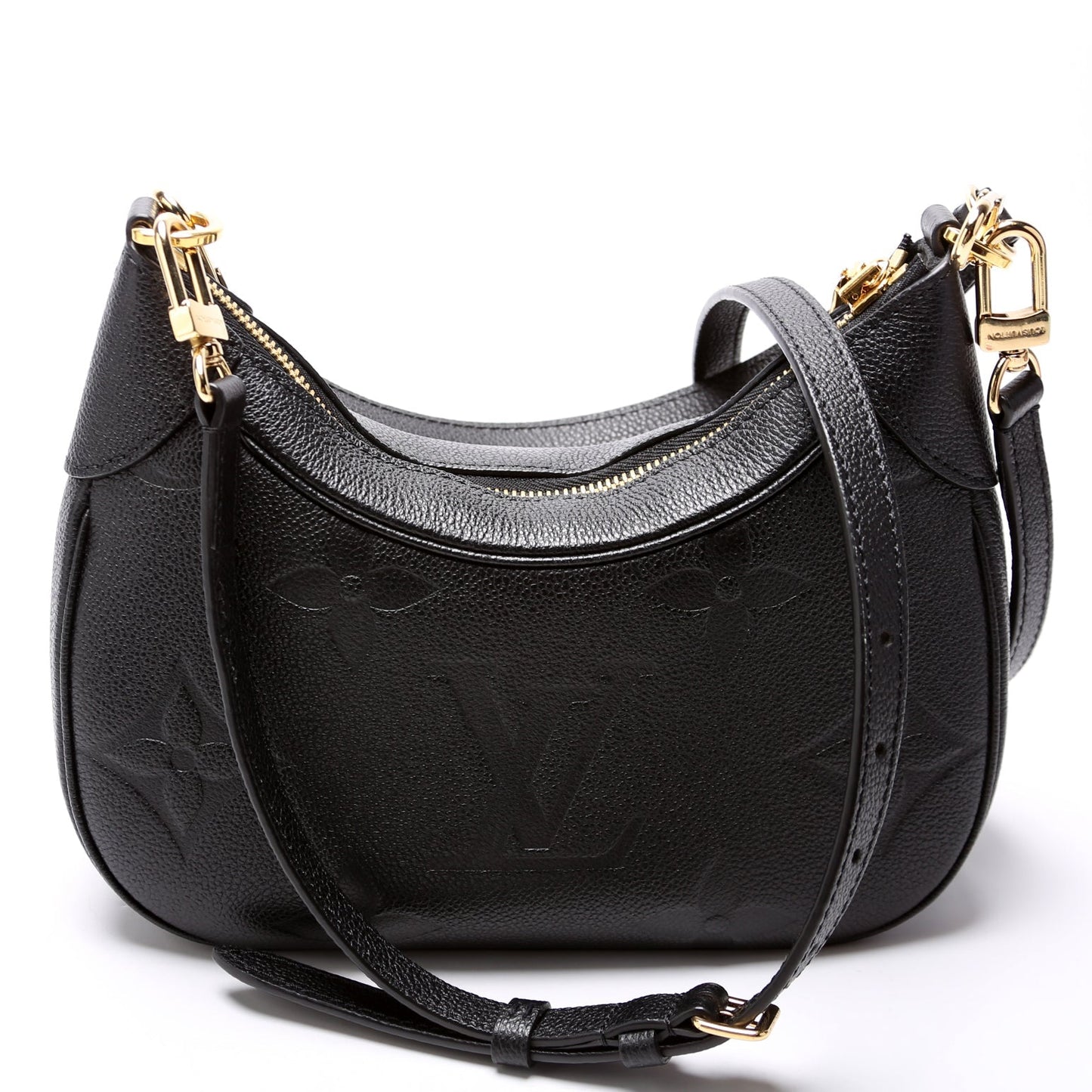 Louis Vuitton Bagatelle NM Bicolor Empreinte Black Handbag