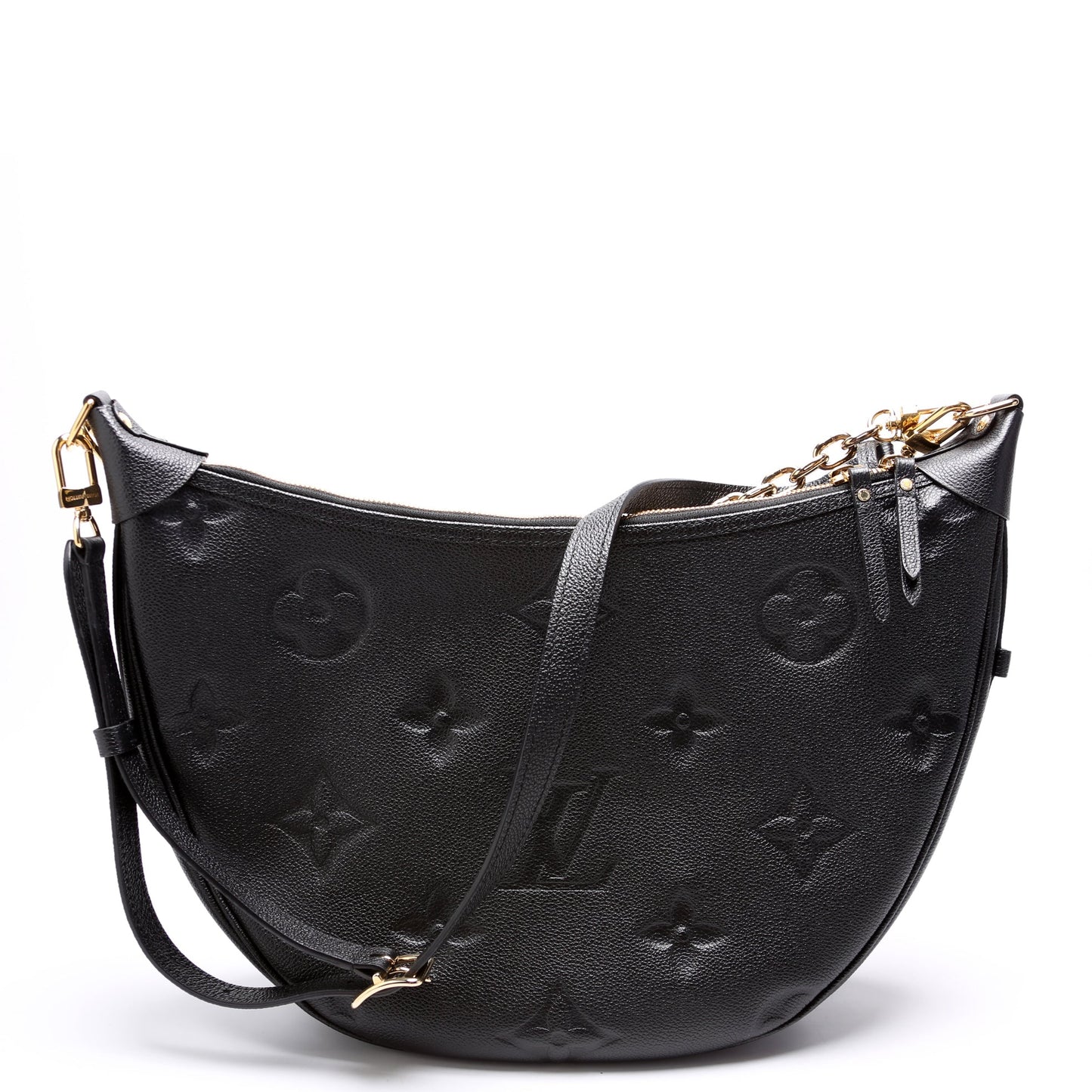 Louis Vuitton Loop Empreinte Black Shoulder Bag Black 1