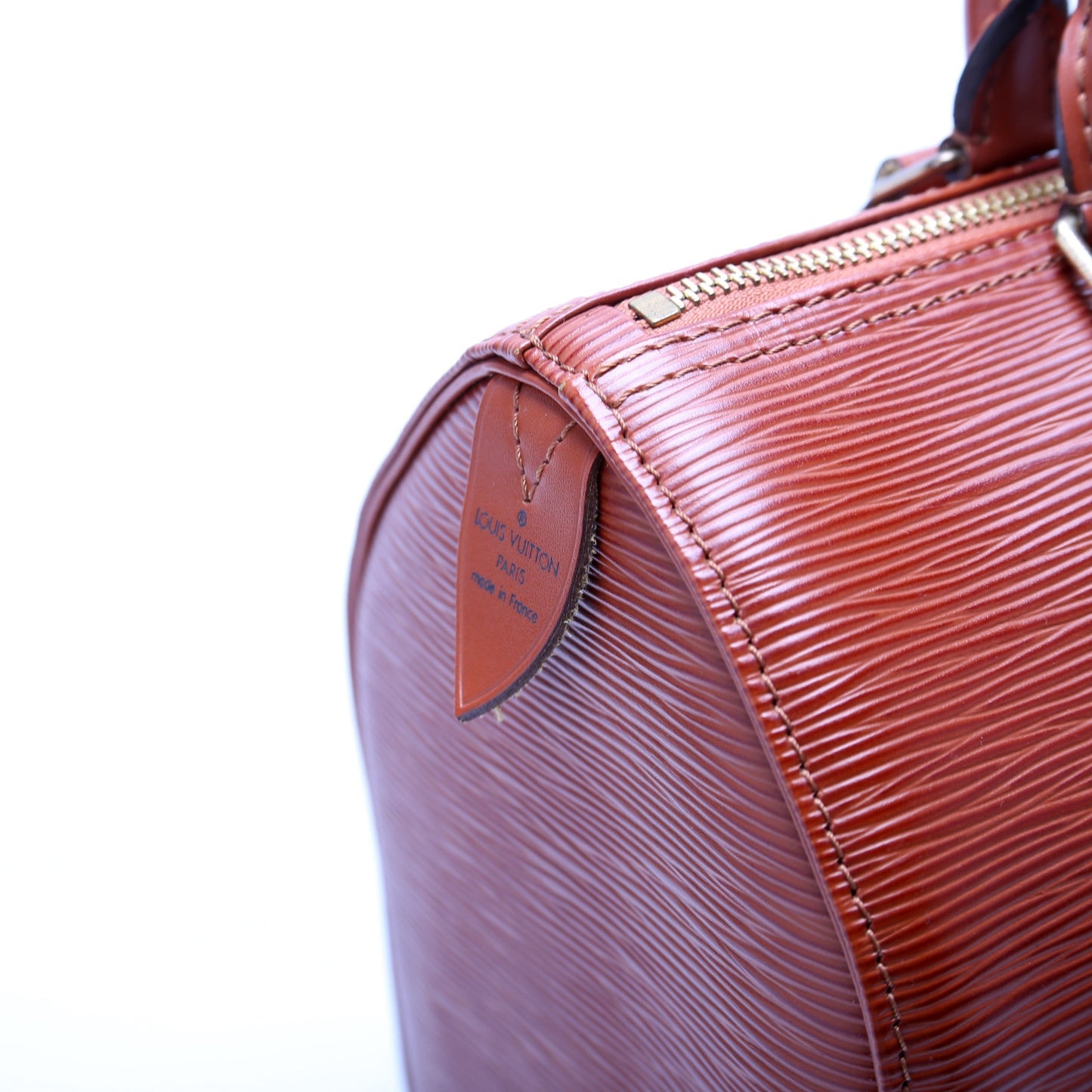 Louis Vuitton Speedy 25 Brown Epi Handbag