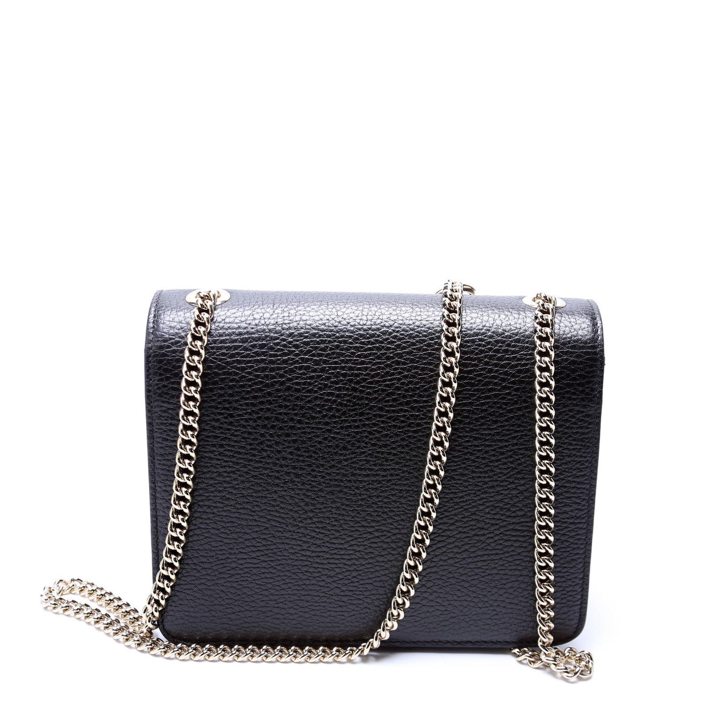 Gucci Interlocking Black Small Crossbody Bag