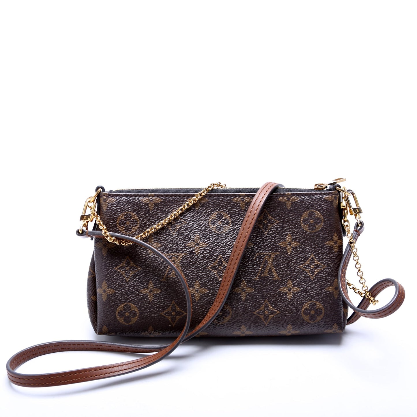 Louis Vuitton Pallas Monogram Black Clutch Bag