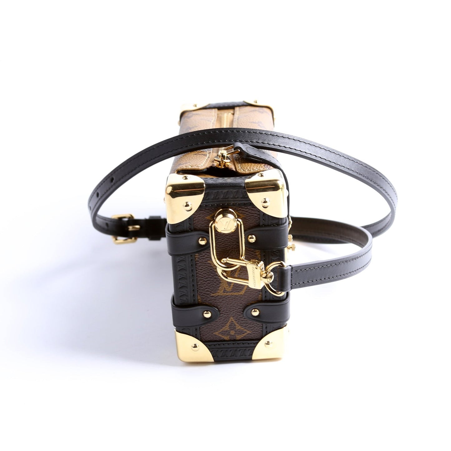 Louis Vuitton Side Trunk Reverse Monogram PM Handbag