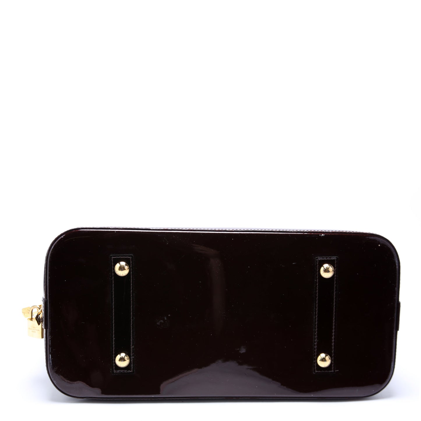 Louis Vuitton Alma GM Amarante Vernis Handbag