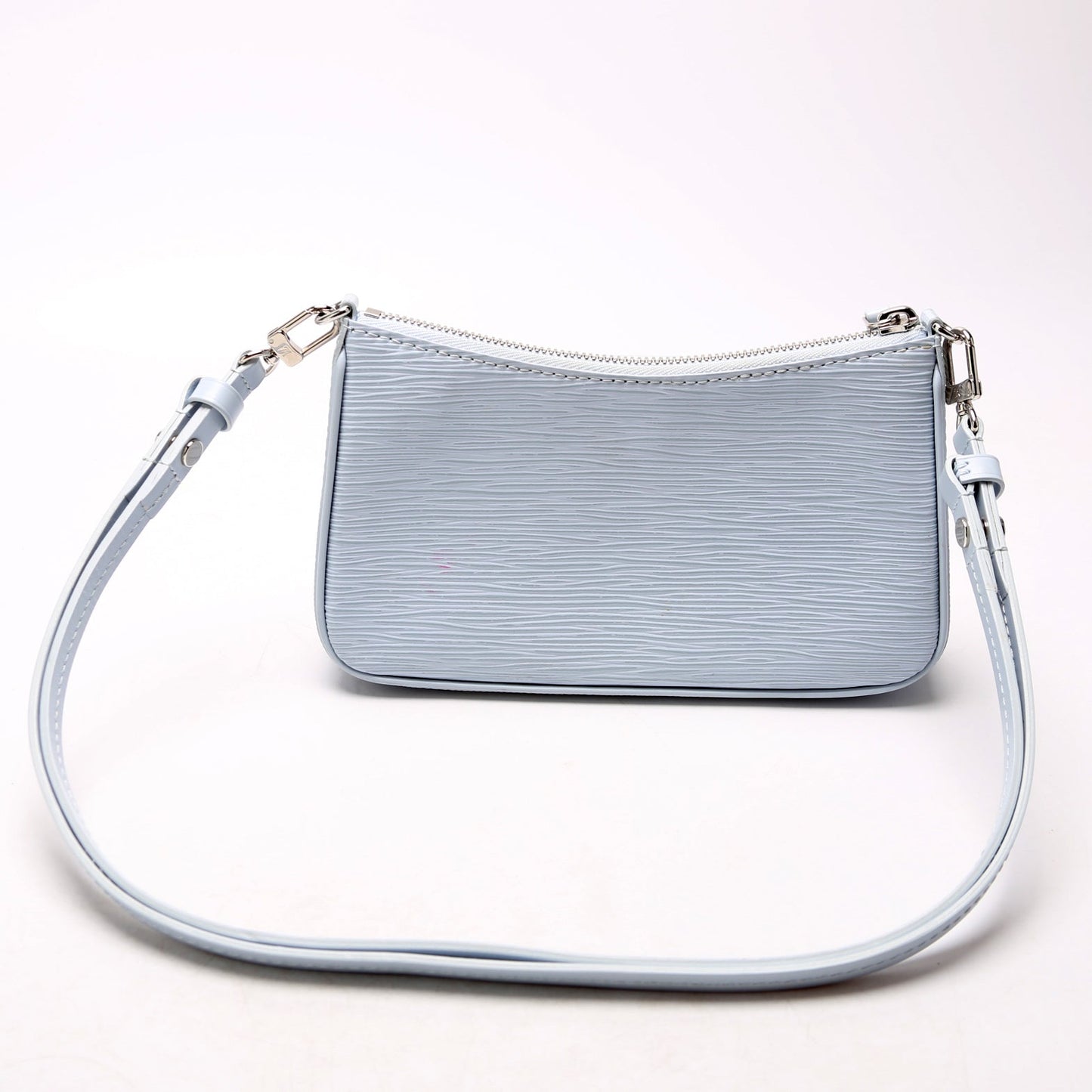 Louis Vuitton Easy On Epi Blue Handbag