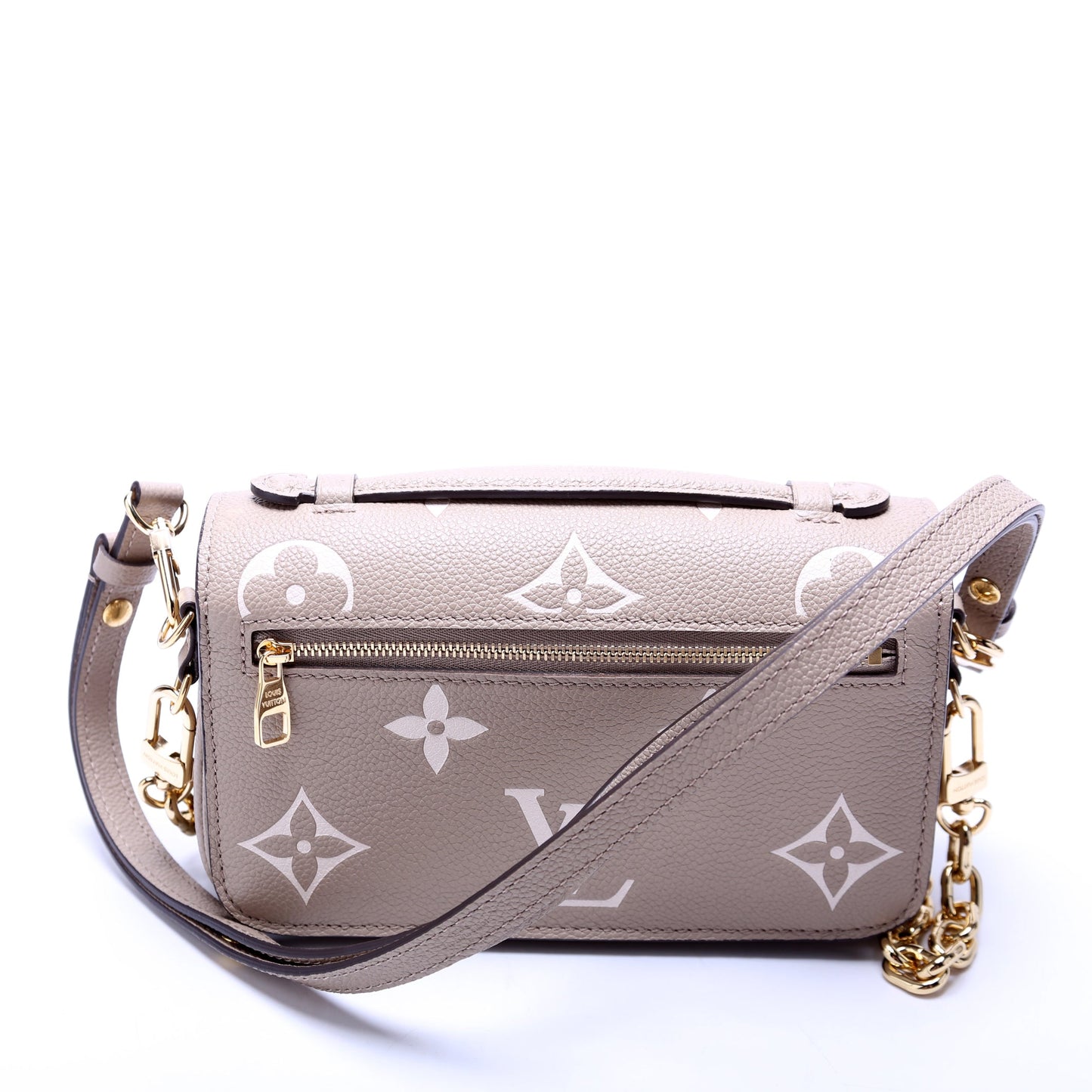 Louis Vuitton Pochette Metis East West Bicolor Empreinte Clutch Bag