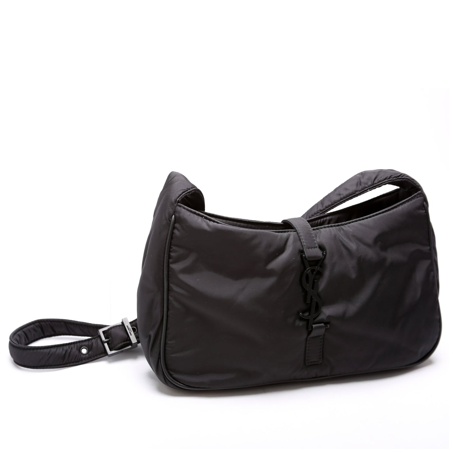 YSL Saint Laurent Saint Laurent Le Econyl Hobo Bag Black Shoulder Bag