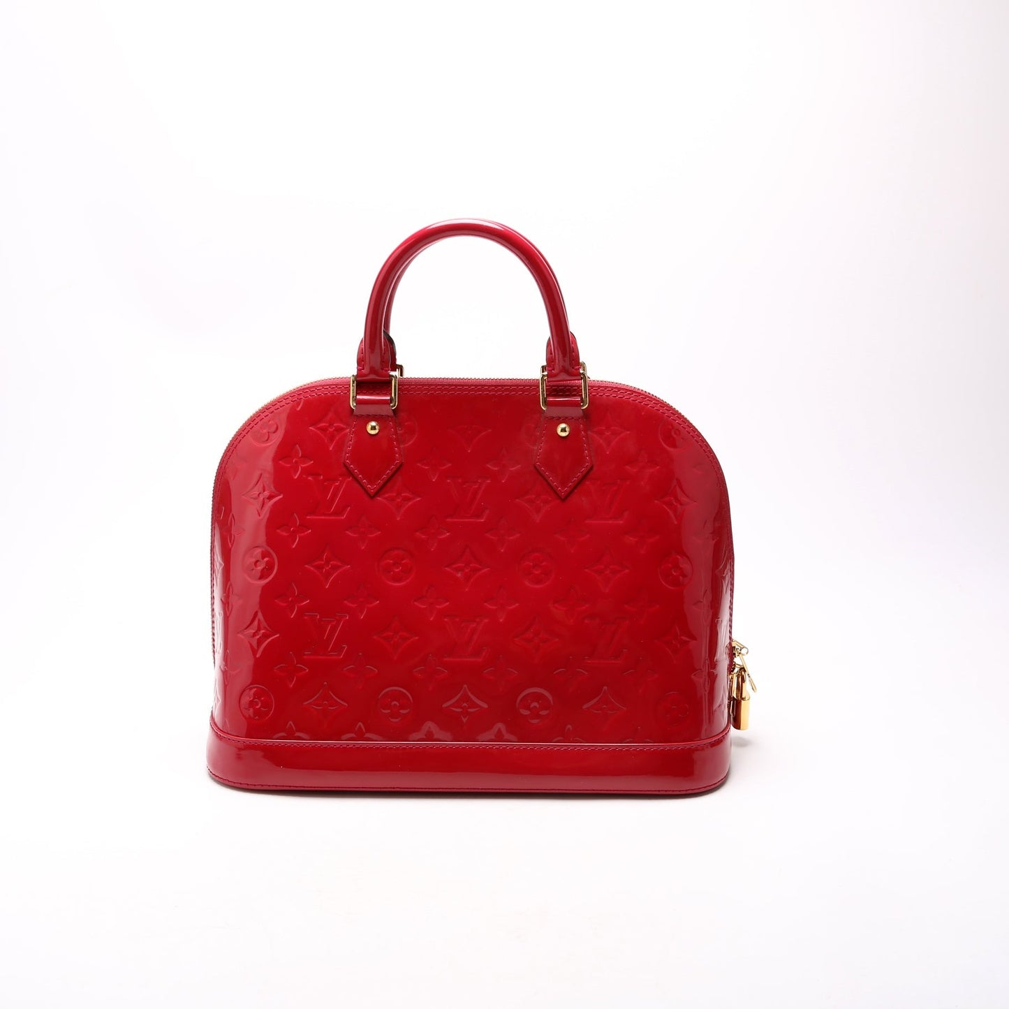 Louis Vuitton Alma PM Vernis Pink Handbag