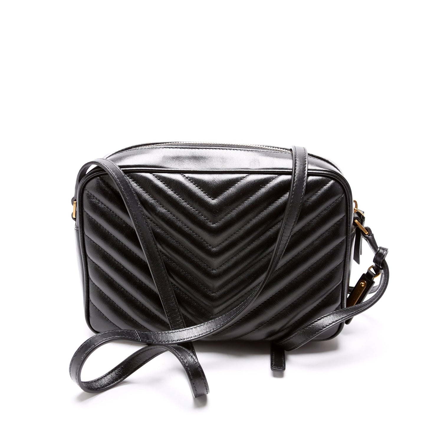 YSL Saint Laurent Lou Camera Bag Black Travel Bag